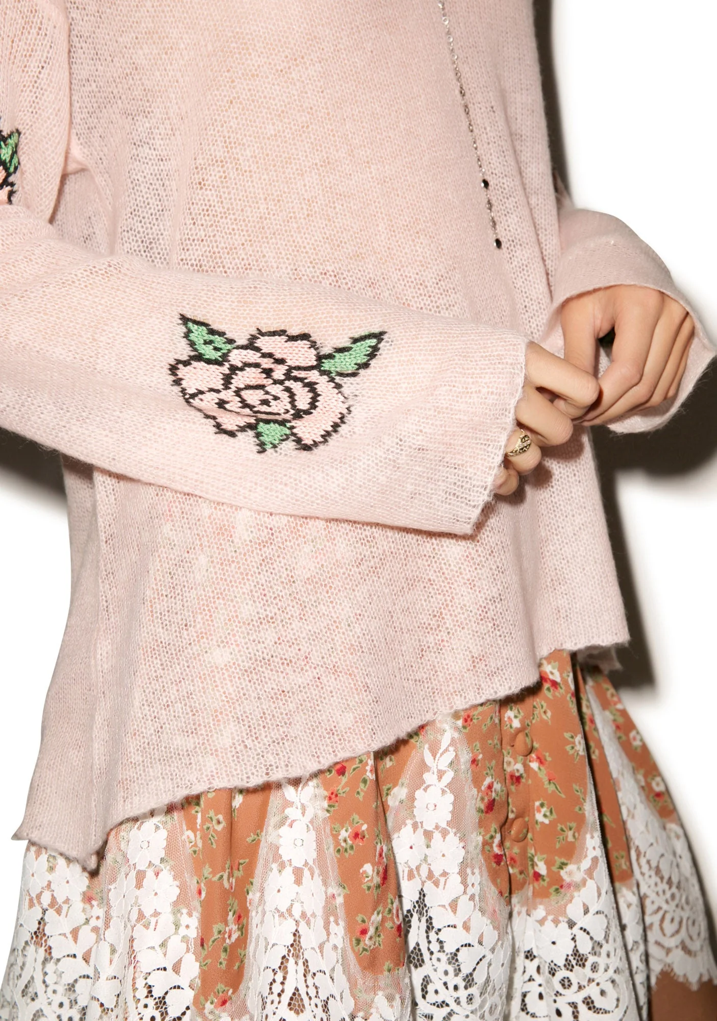 Painting The Roses Roadie Sweater - Black - Image 7