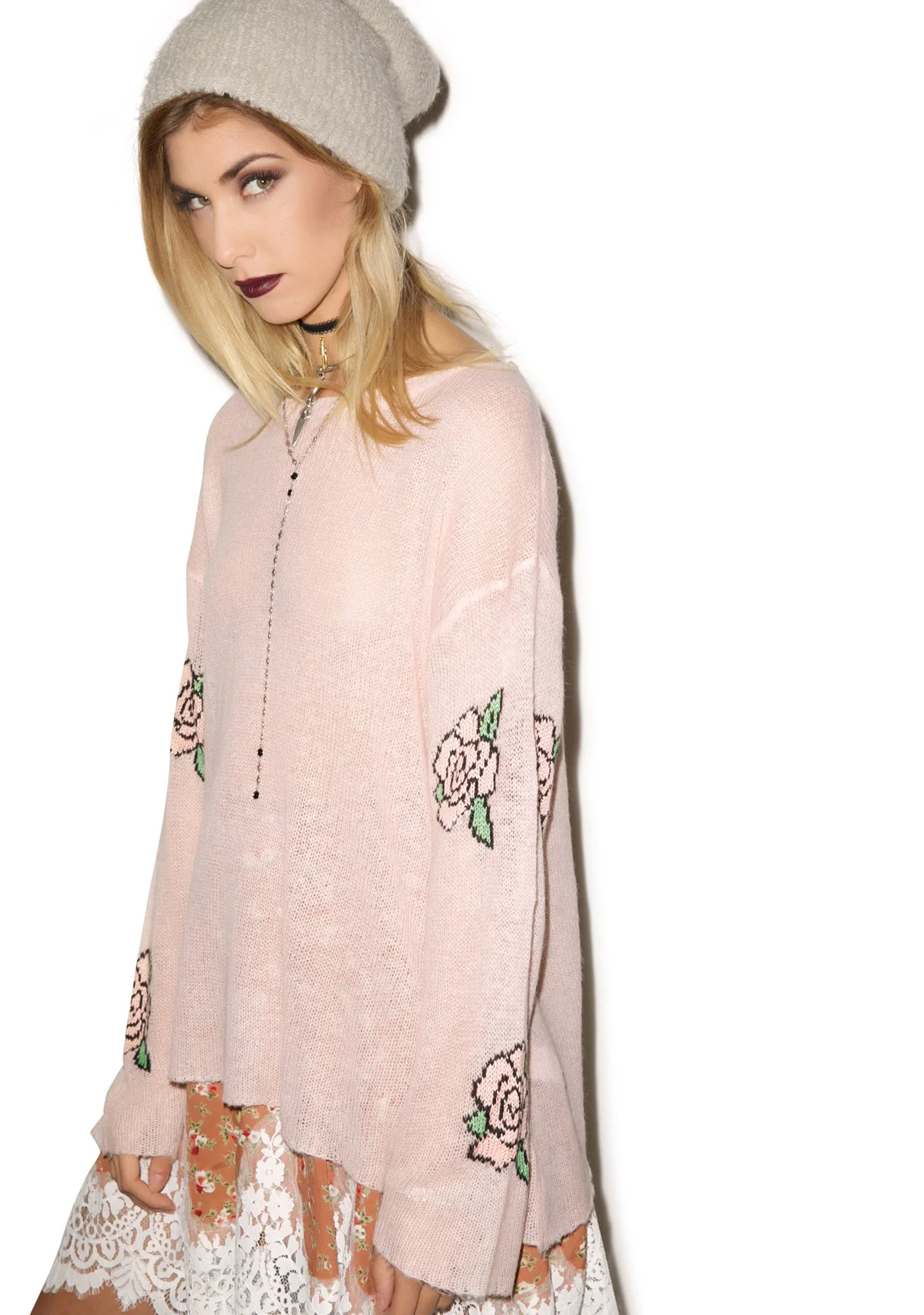 Painting The Roses Roadie Sweater - Black - Image 9