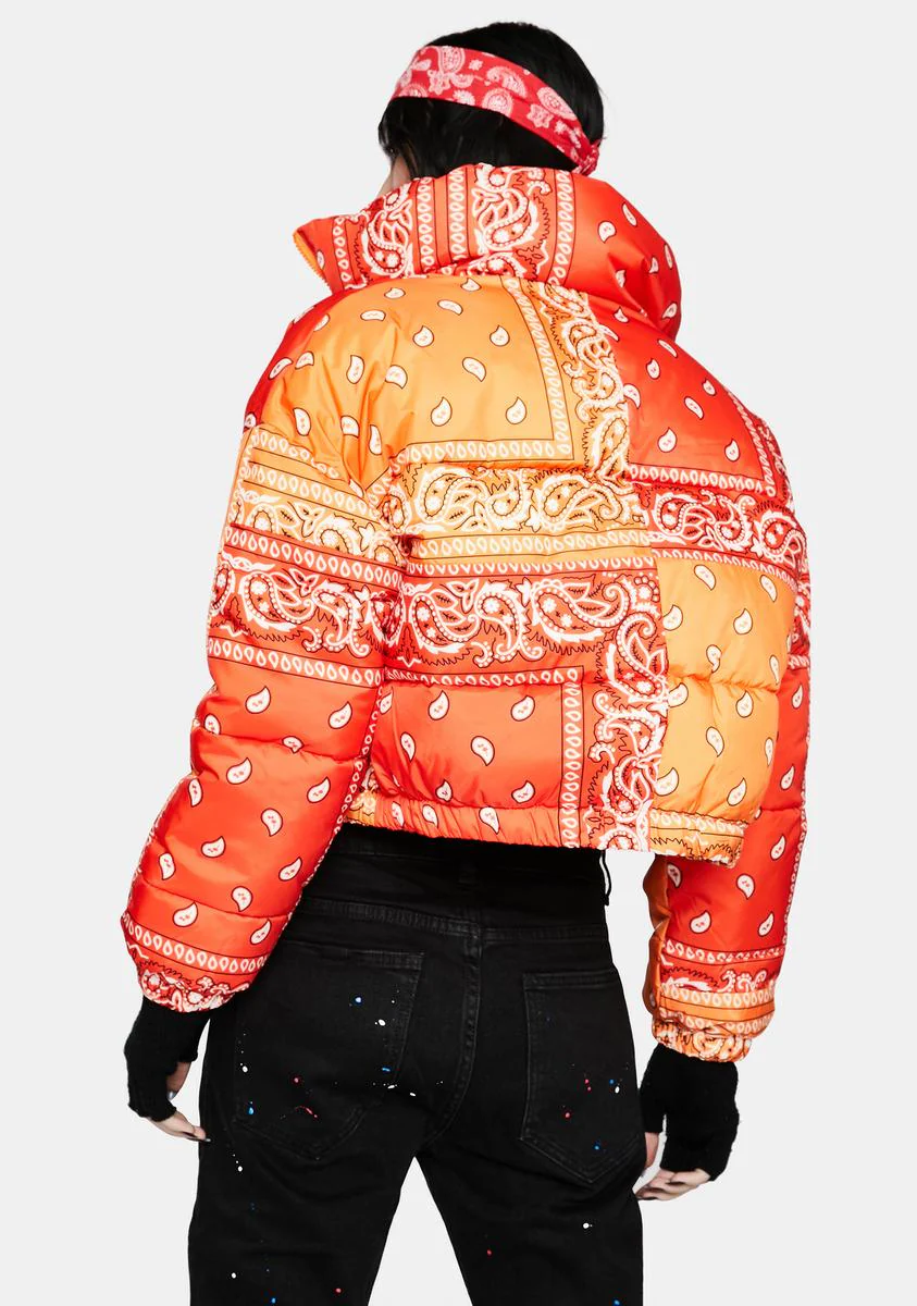 Paisley Midtown Puffer Jacket - Image 4