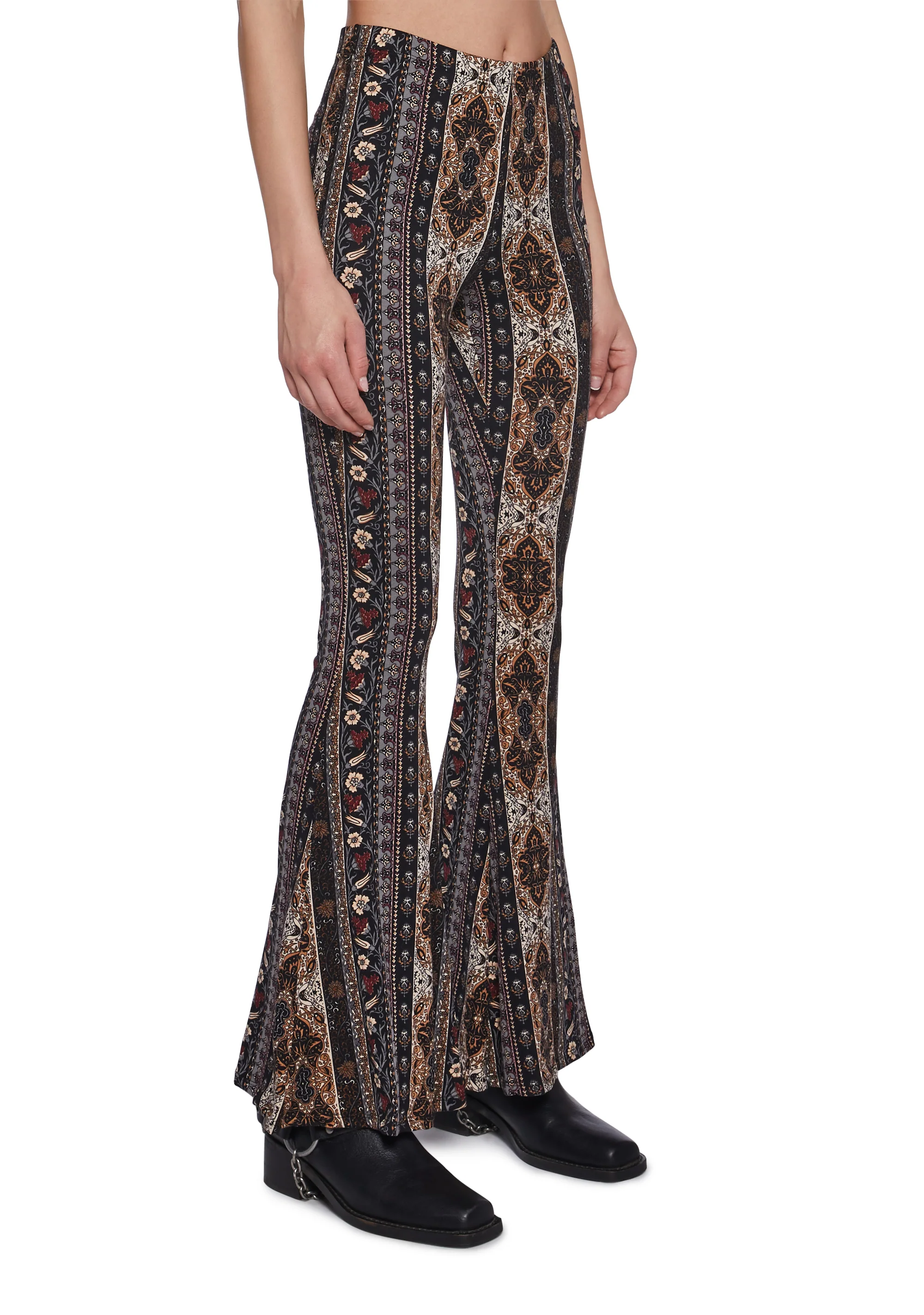 Boho Chic Paisley Pants - Image 3
