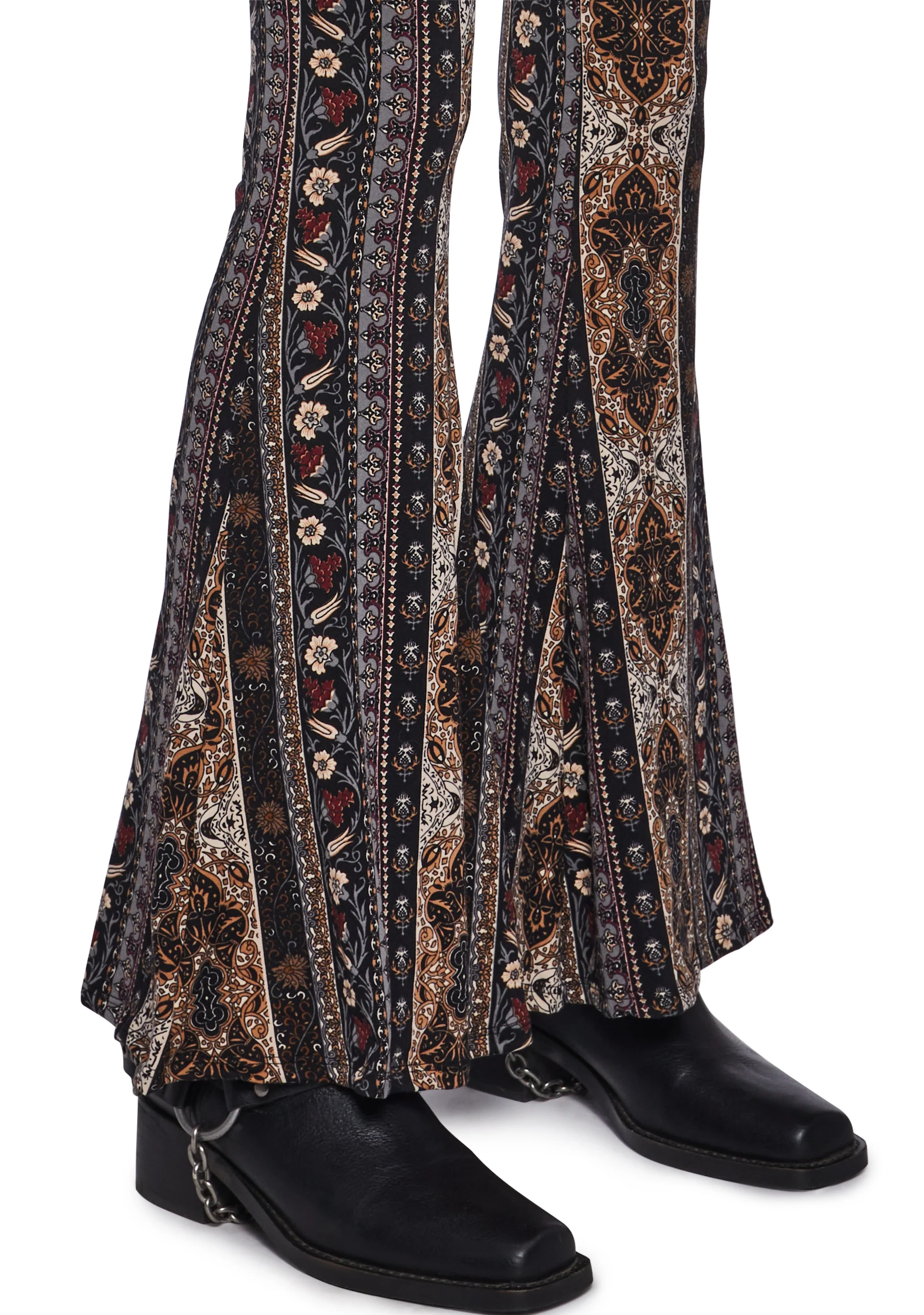 Boho Chic Paisley Pants - Image 5