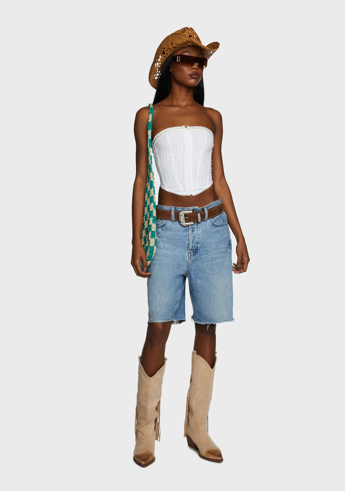 Palm To Palm Corset Top - Image 2