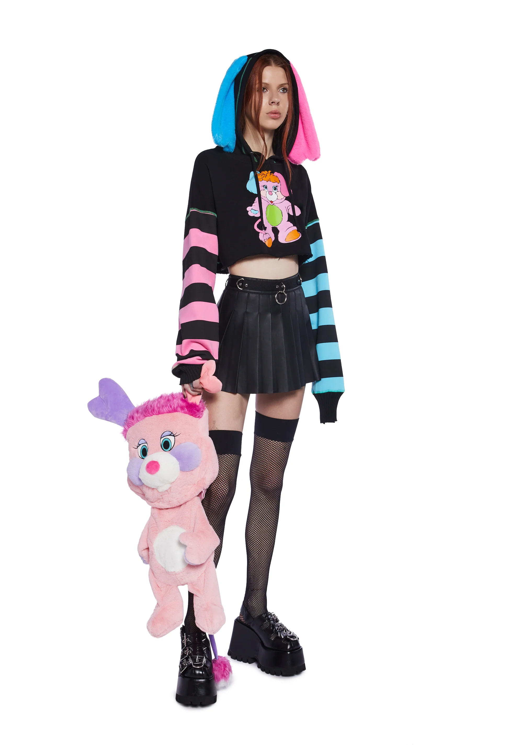 Pancake Popple Cropped Hoodie - Image 2