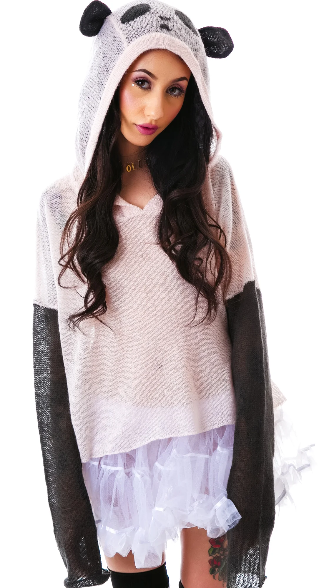 Panda Face Hooded Billy - Image 3