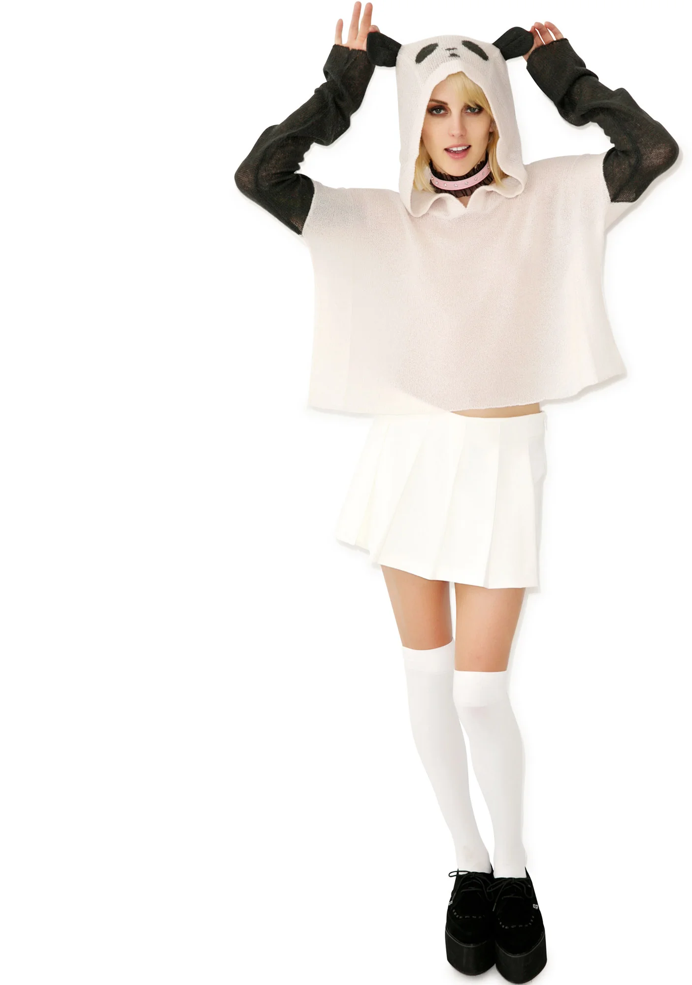 Panda Face Hooded Billy - Image 6