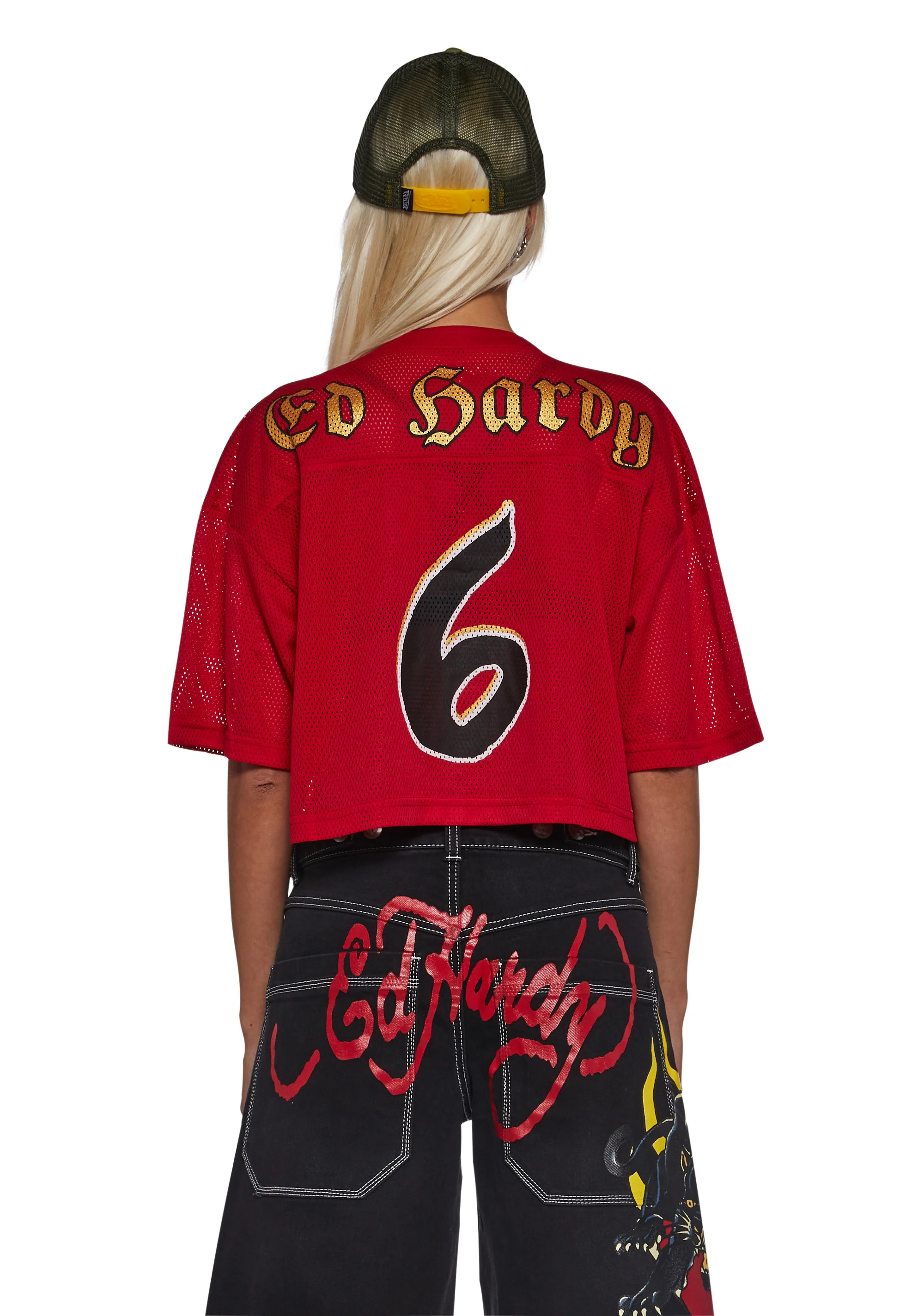 Panther Head Football Jersey Tee - Image 5