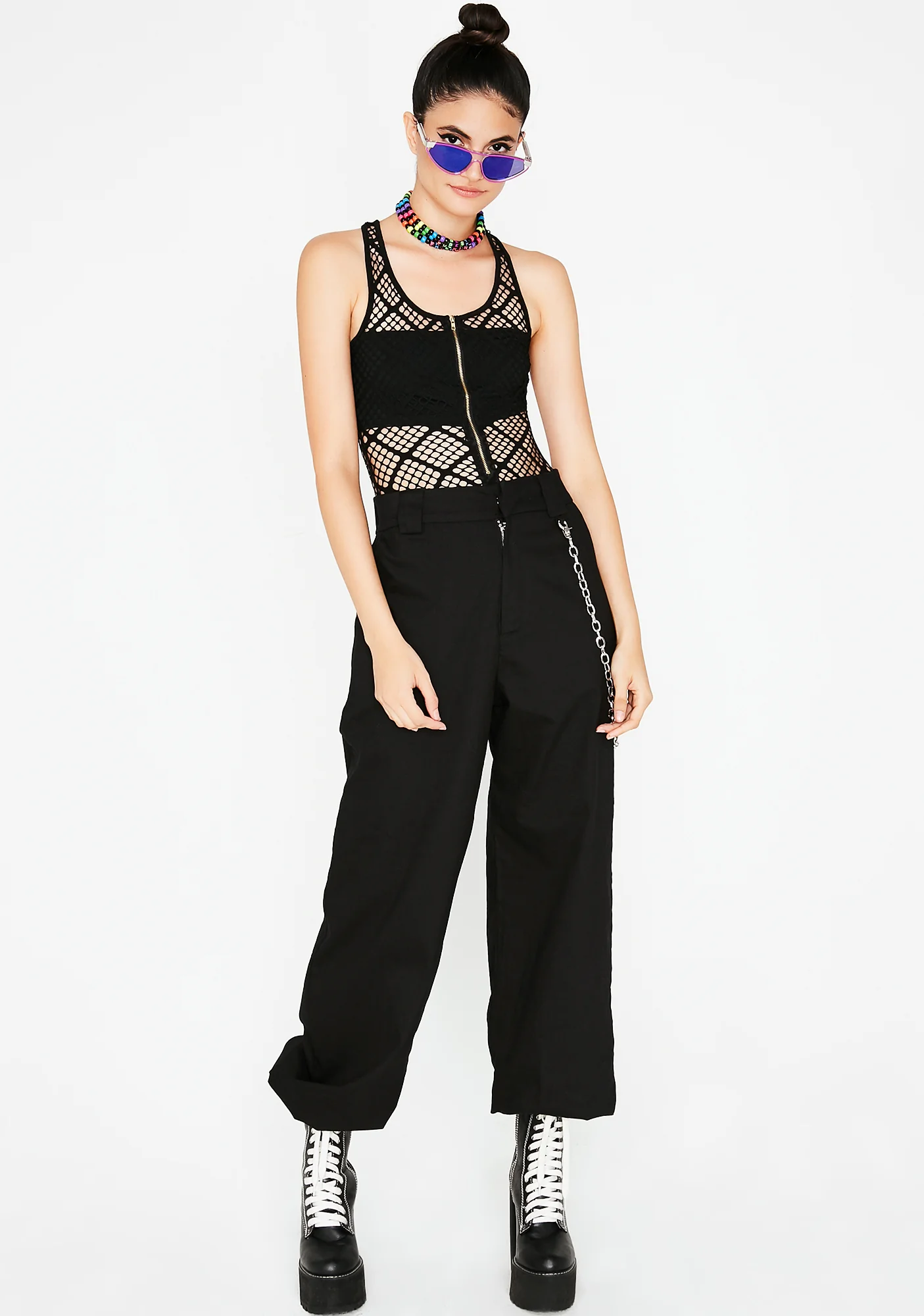 Parental Advisory Sheer Bodysuit - Image 2
