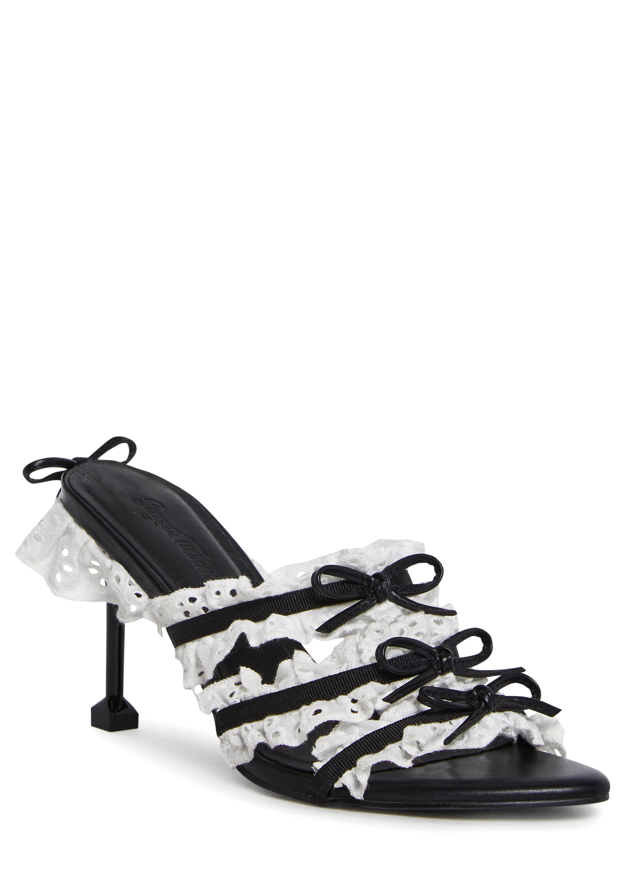 Paris Dreams Leg Warmer Heels - White - Image 6