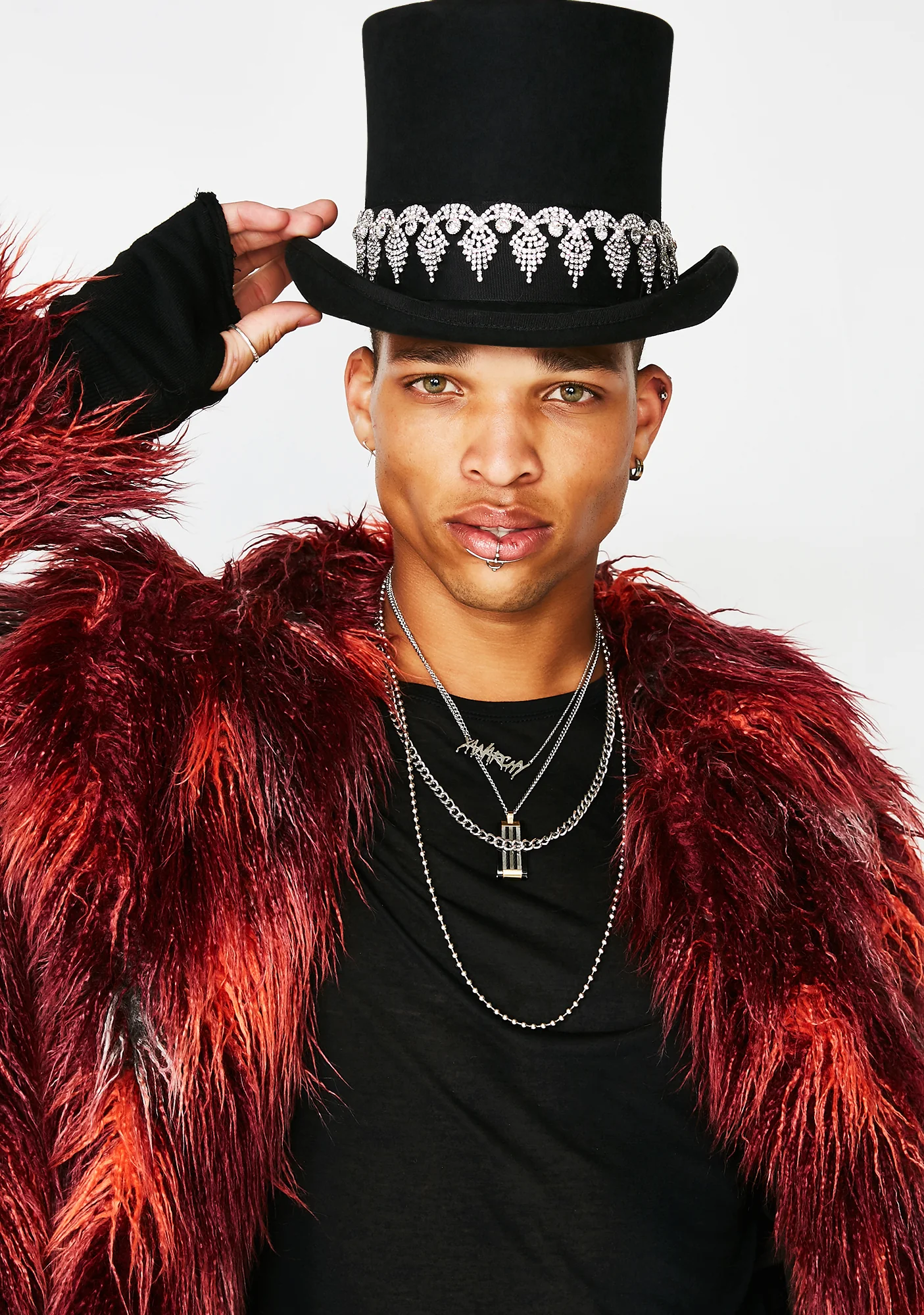 Party Attire Top Hat - Image 2