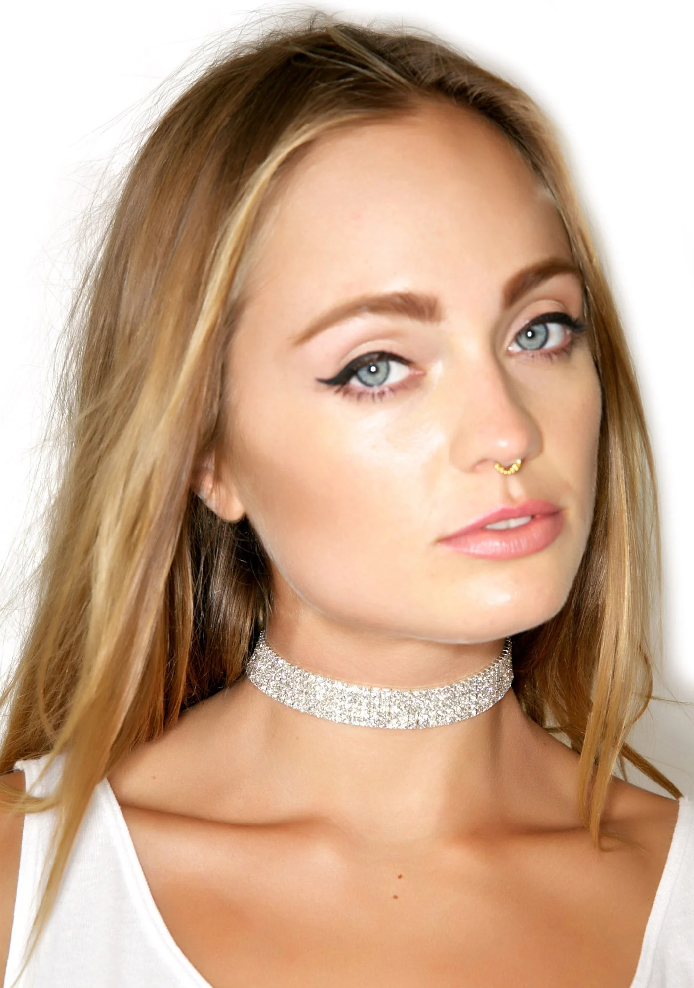 Party Barby Rhinestone Choker - Image 2