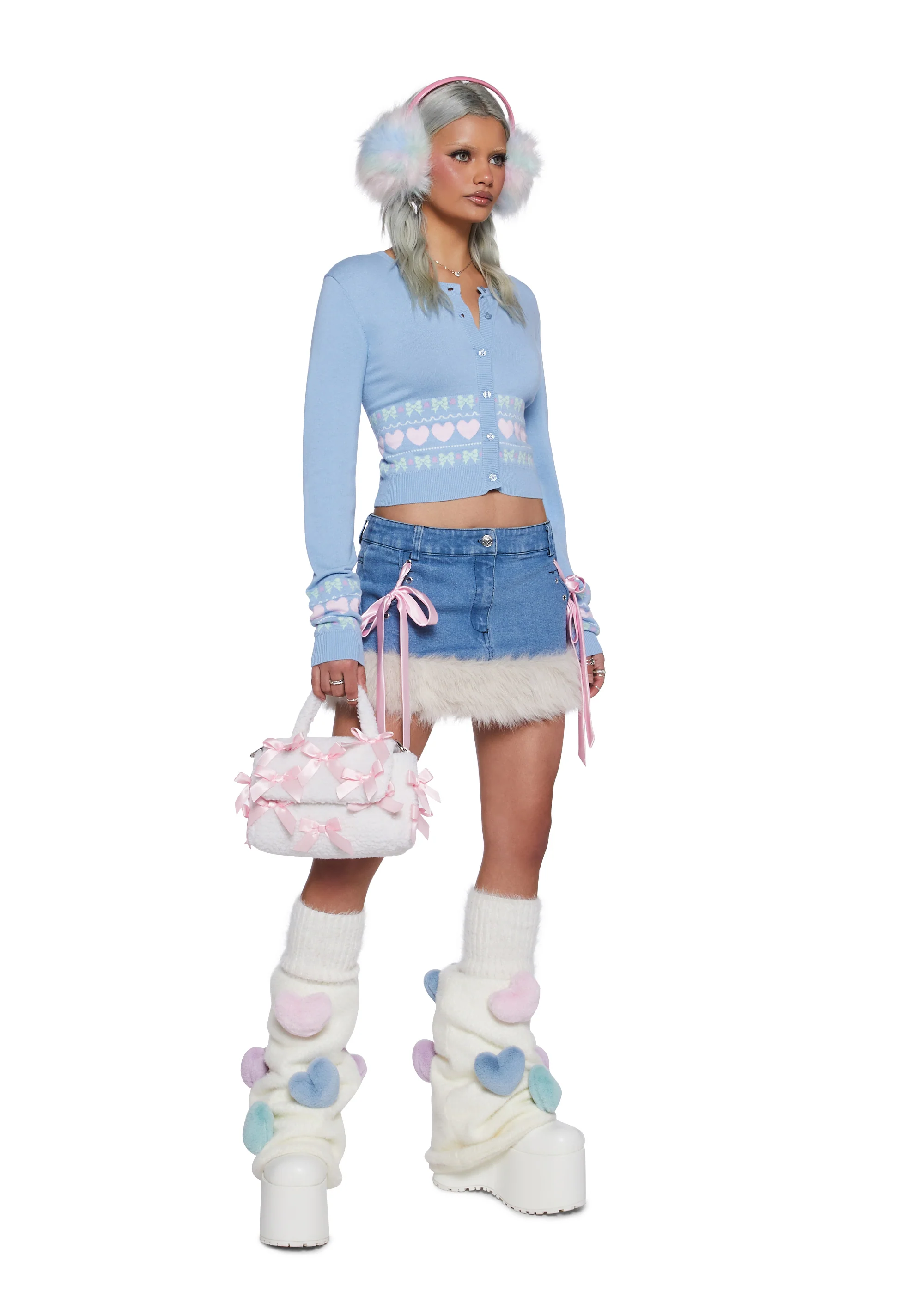 Passion For You Intarsia Sweater - Image 2