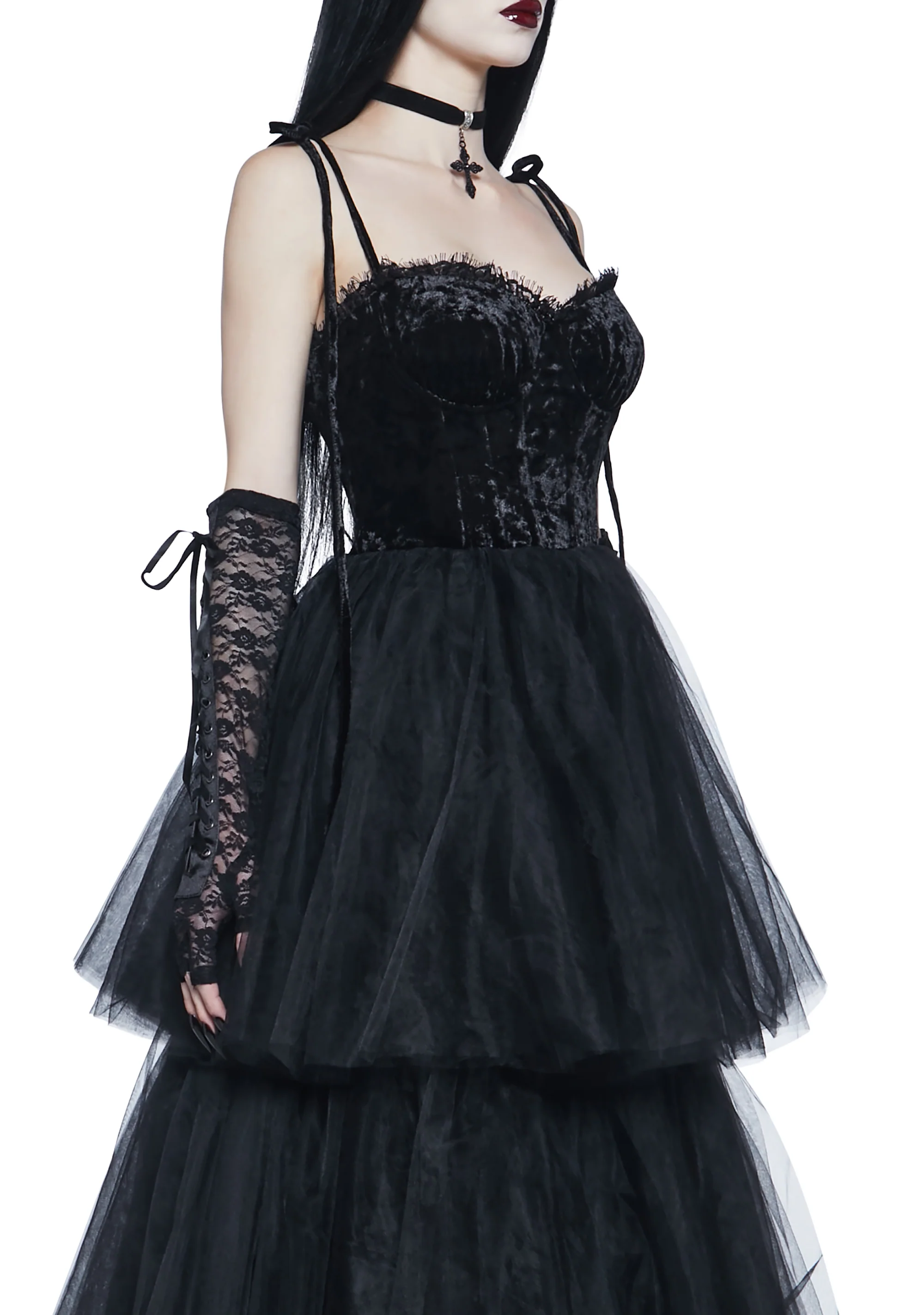 Passion Shadows Ball Gown - Image 2