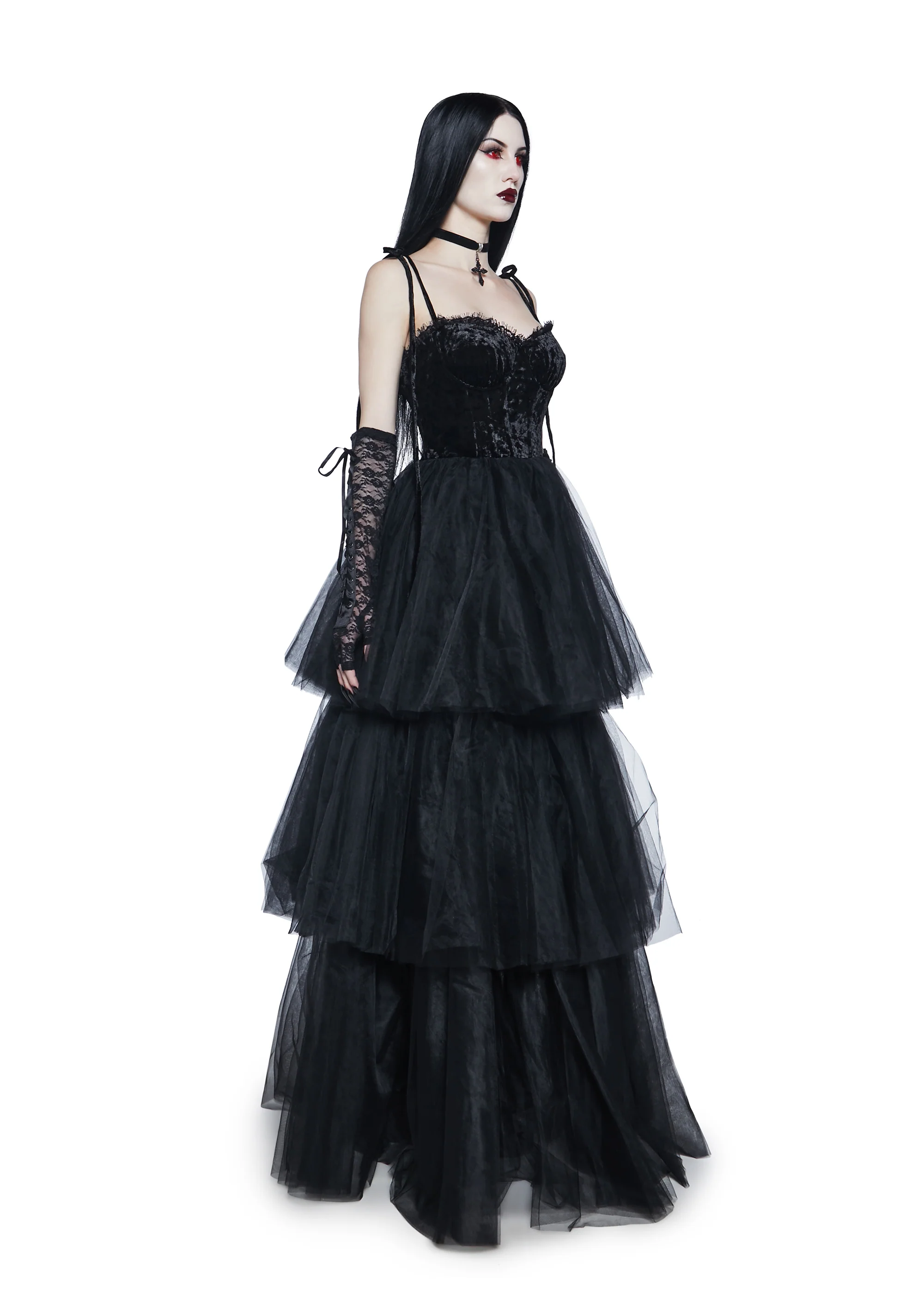 Passion Shadows Ball Gown - Image 3