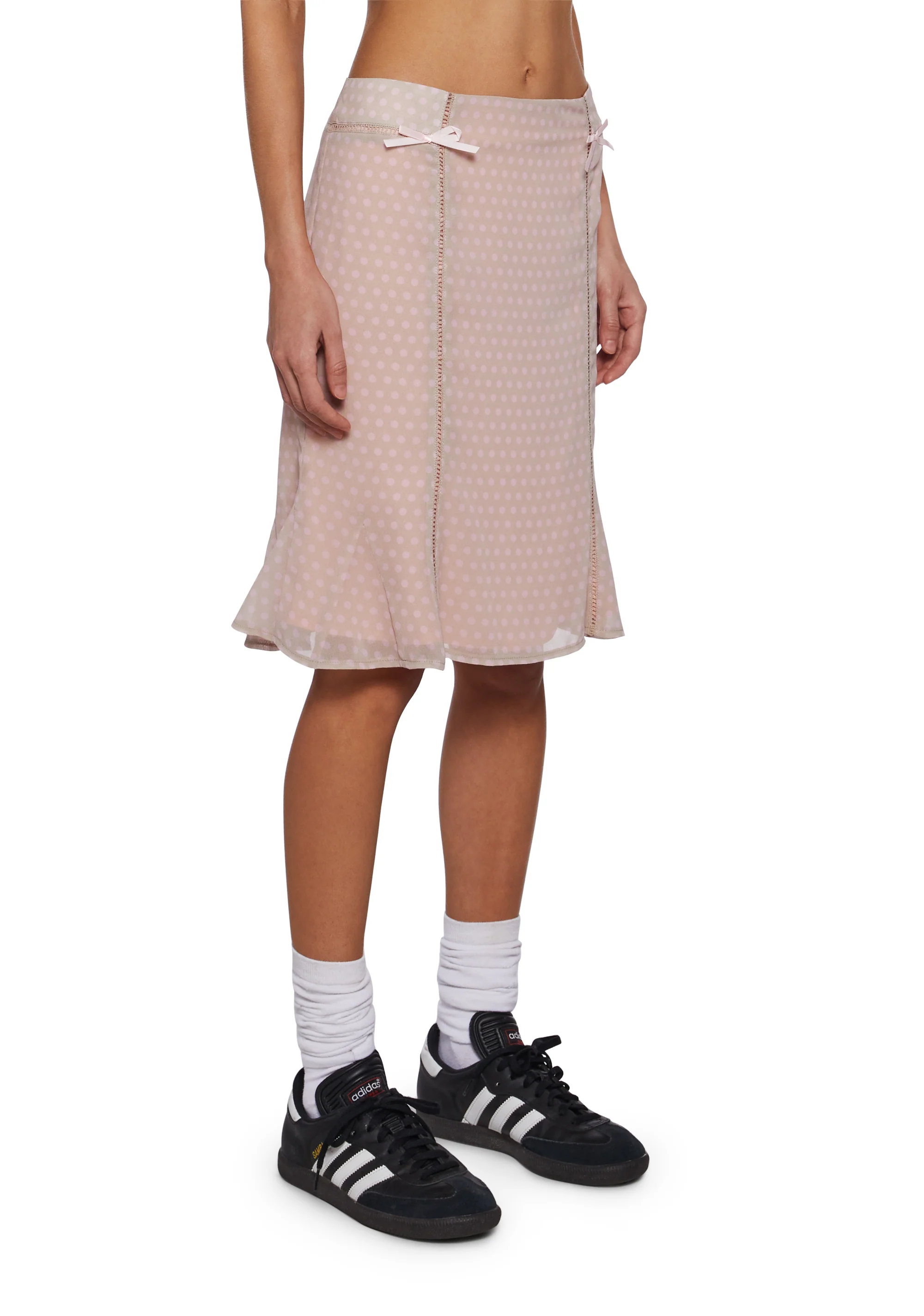 Pastel Letters Midi Skirt - Image 3