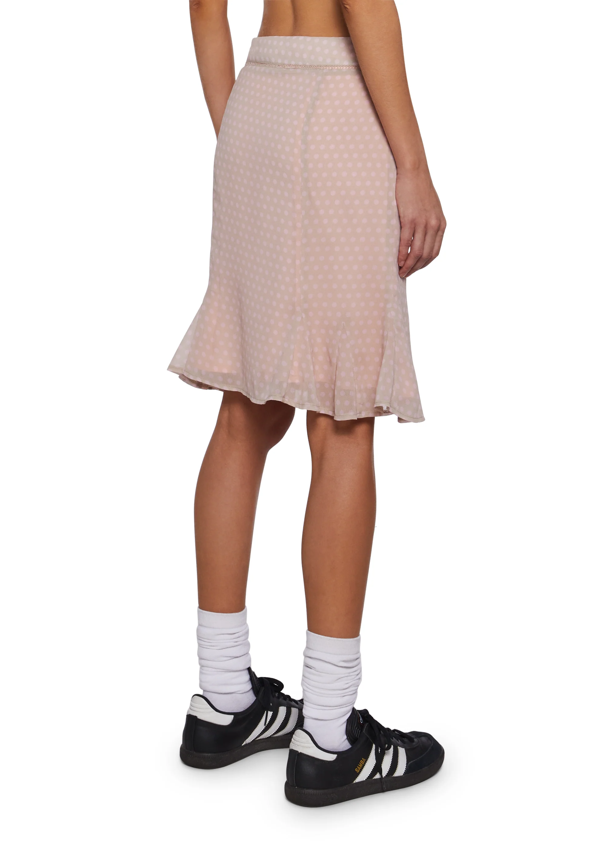Pastel Letters Midi Skirt - Image 4