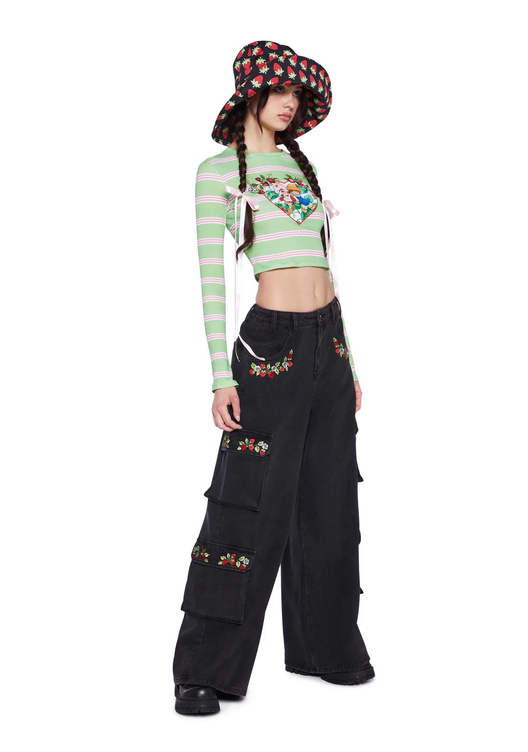 Patched With Love Cargo Pants - Image 2