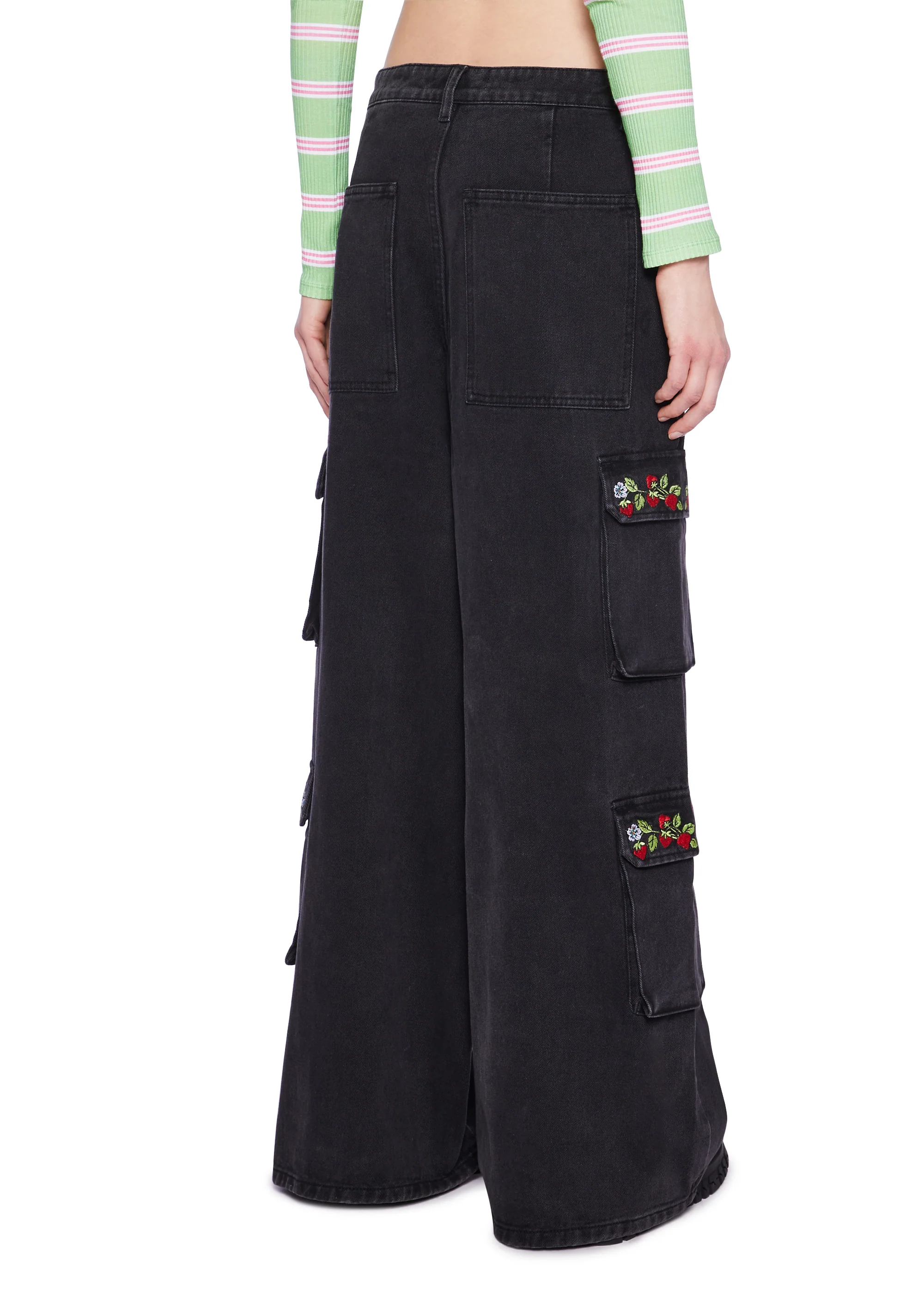 Patched With Love Cargo Pants - Image 4