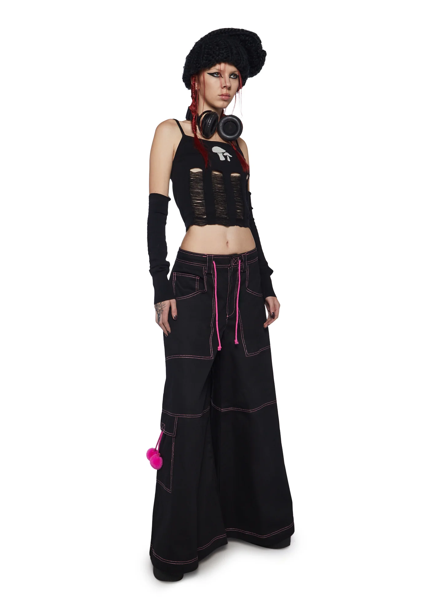 Pavement Poetry Wide Leg Pants - Image 2