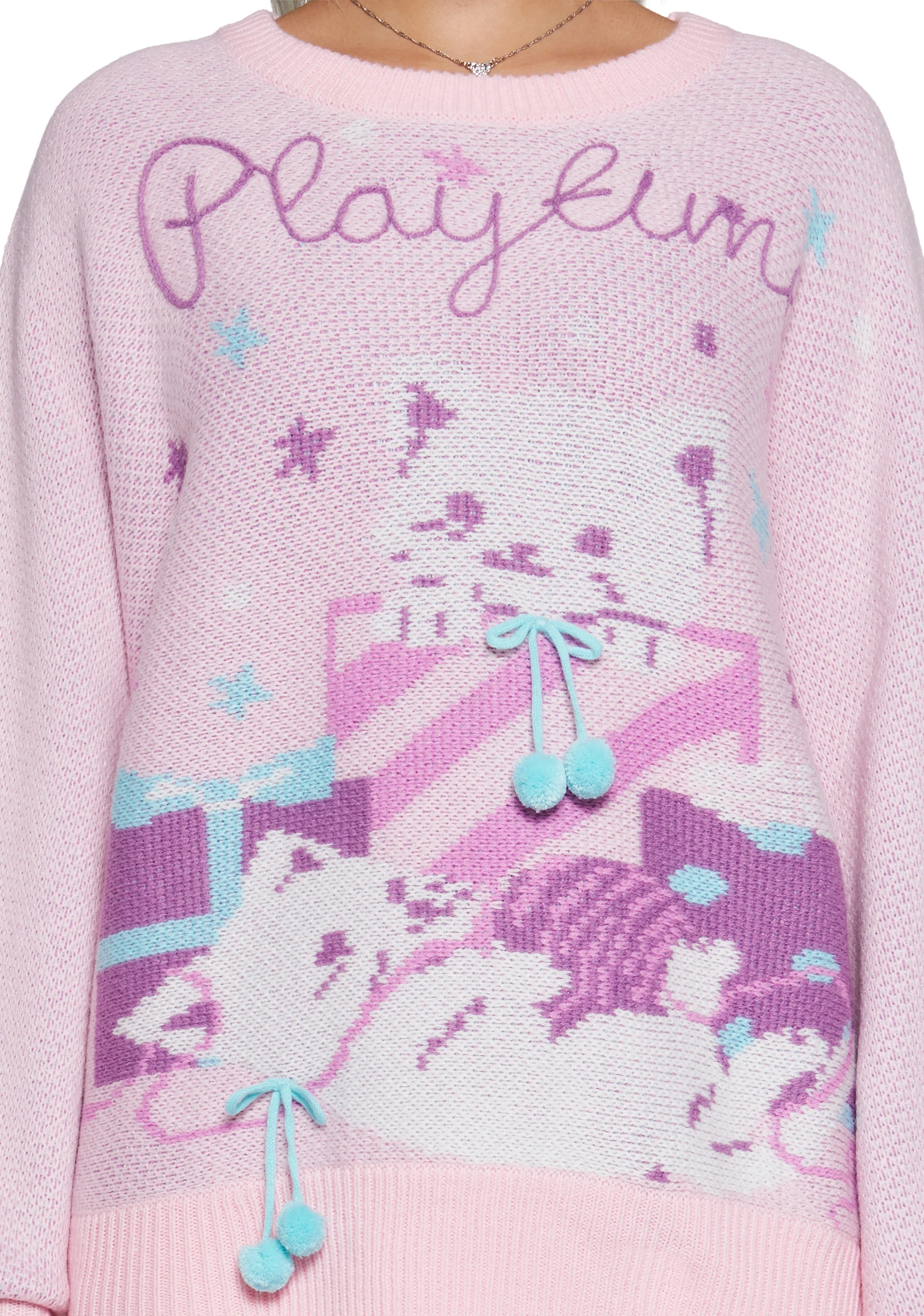 Paws And Surprises Intarsia Sweater - Image 5