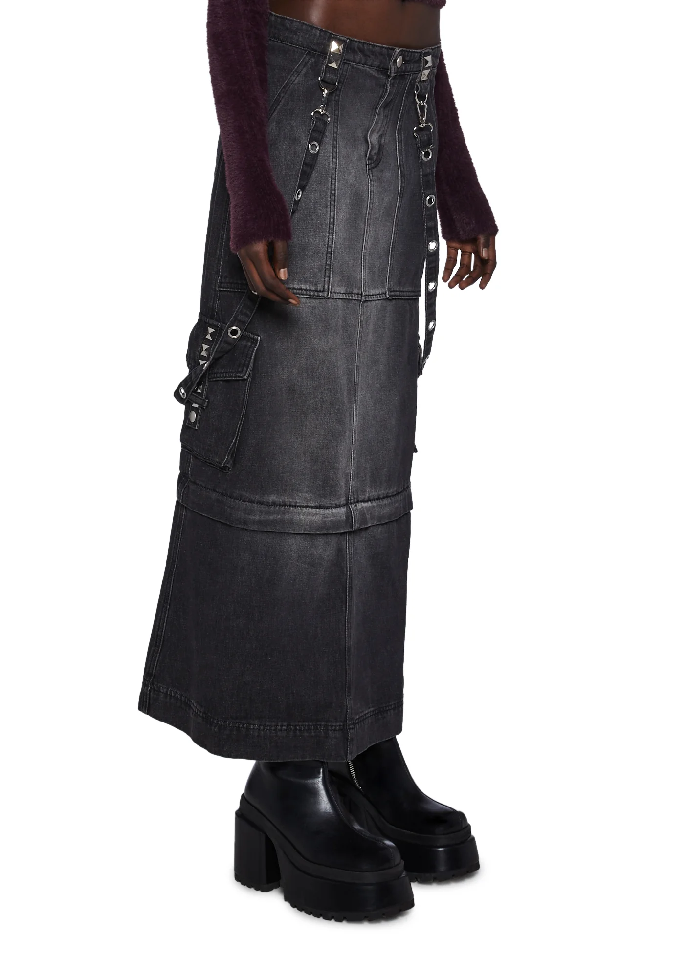 Pay Rate Convertible Cargo Skirt - Image 3
