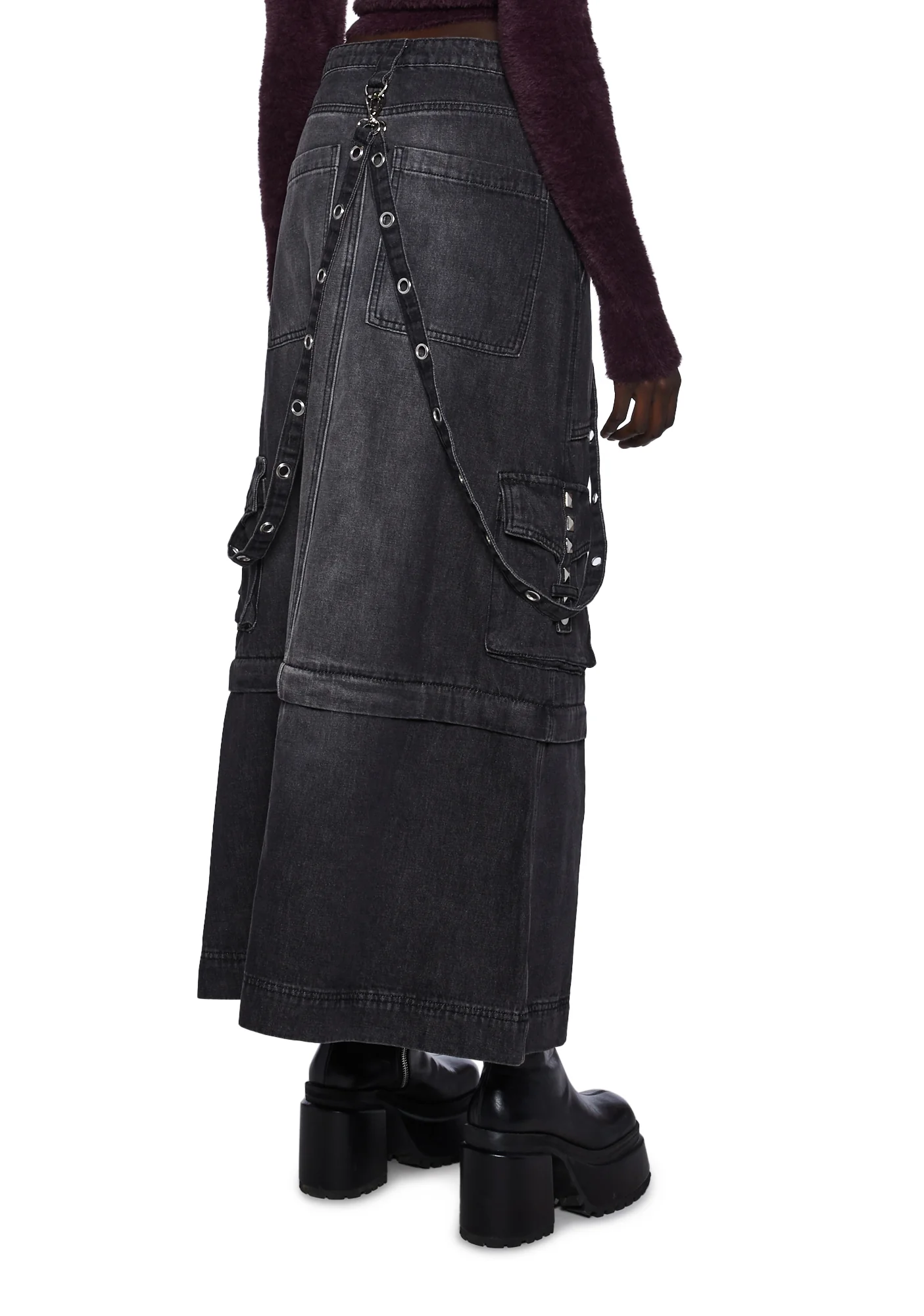 Pay Rate Convertible Cargo Skirt - Image 4