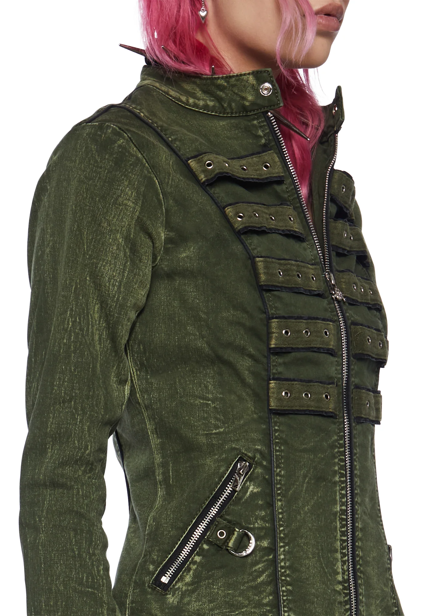 Peace Jacket - Army - Image 2