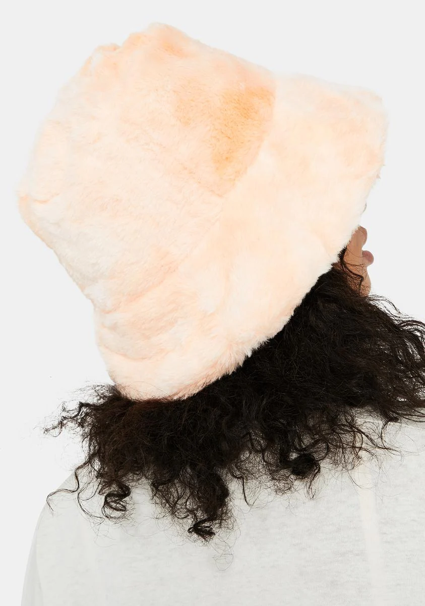 Peach Cuddle Up Buttercup Bucket Hat - Image 3