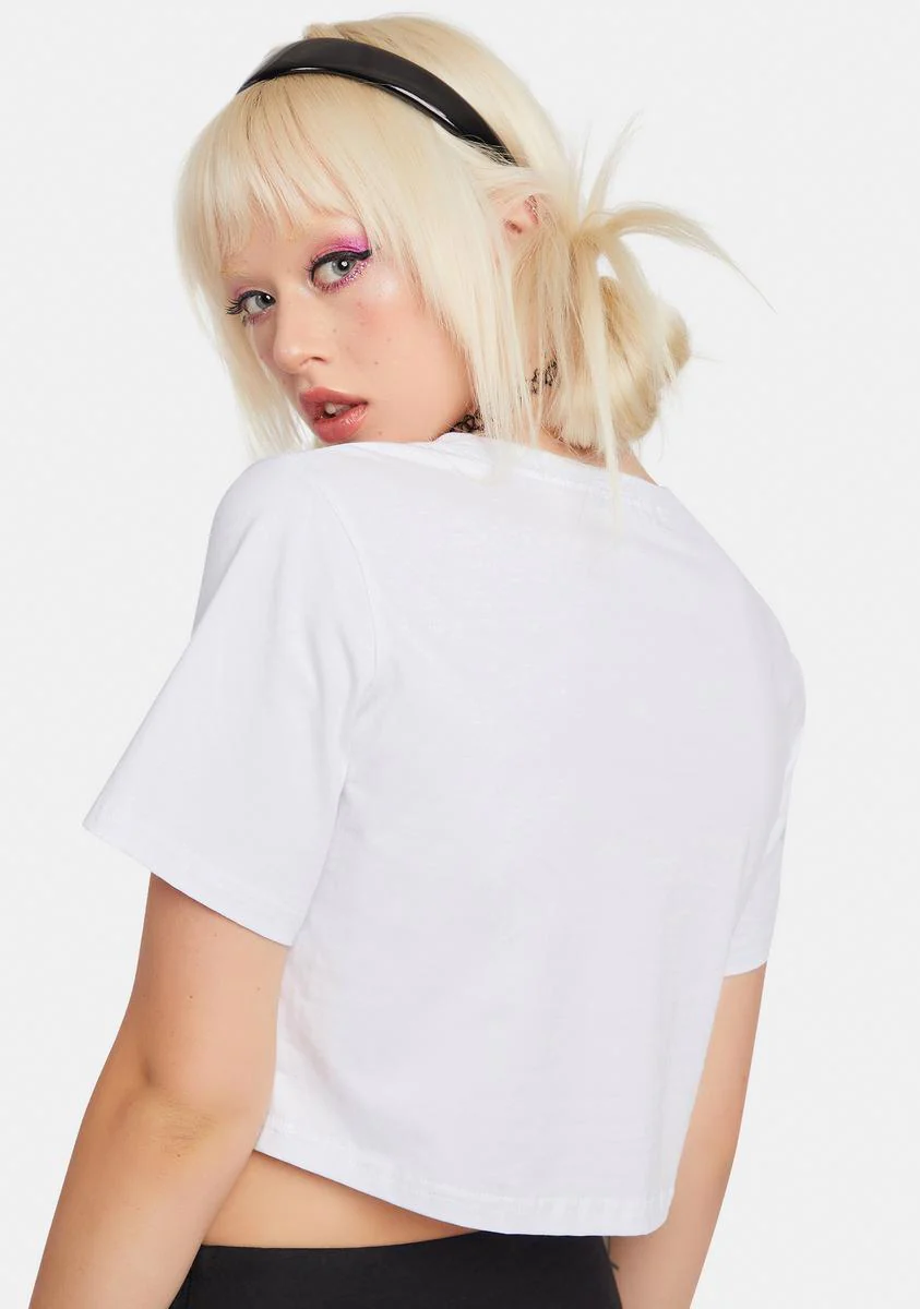 Perfectly Imperfect Teddy Crop Top - Image 4