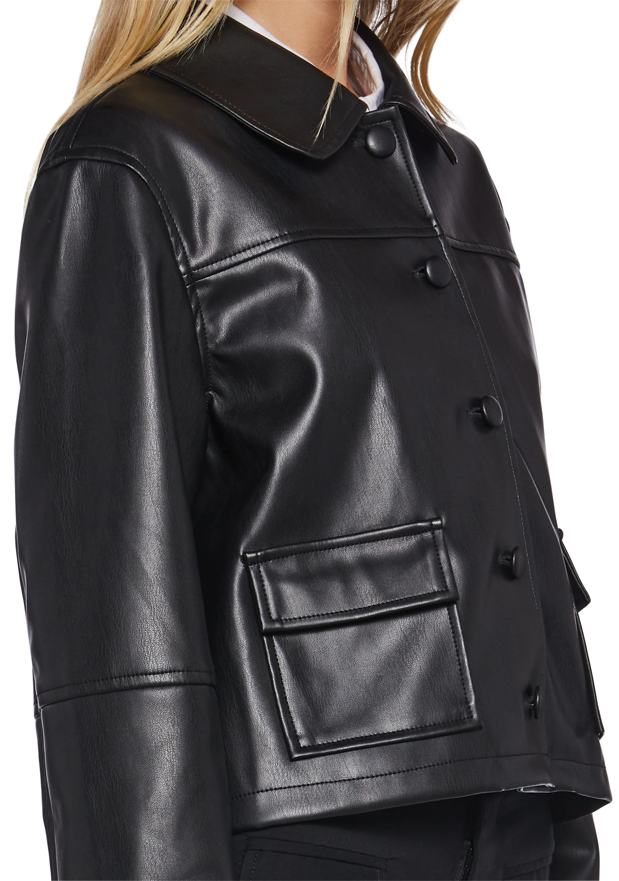 Brixton Bound Cropped Jacket - Image 5