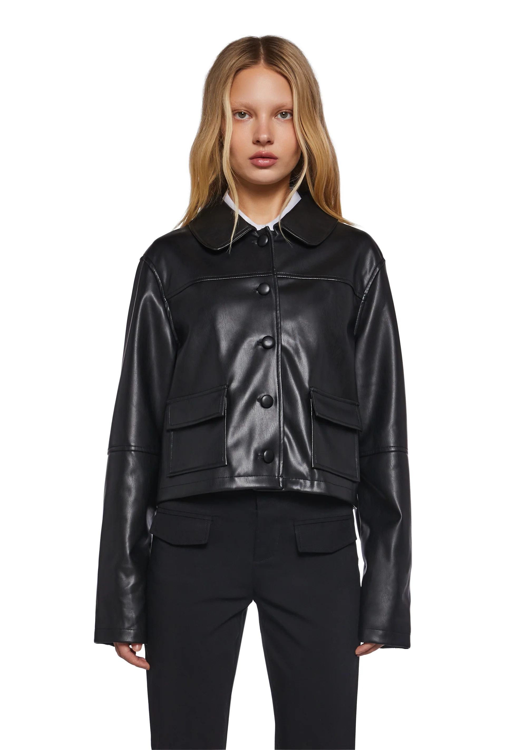 Brixton Bound Cropped Jacket - Image 6