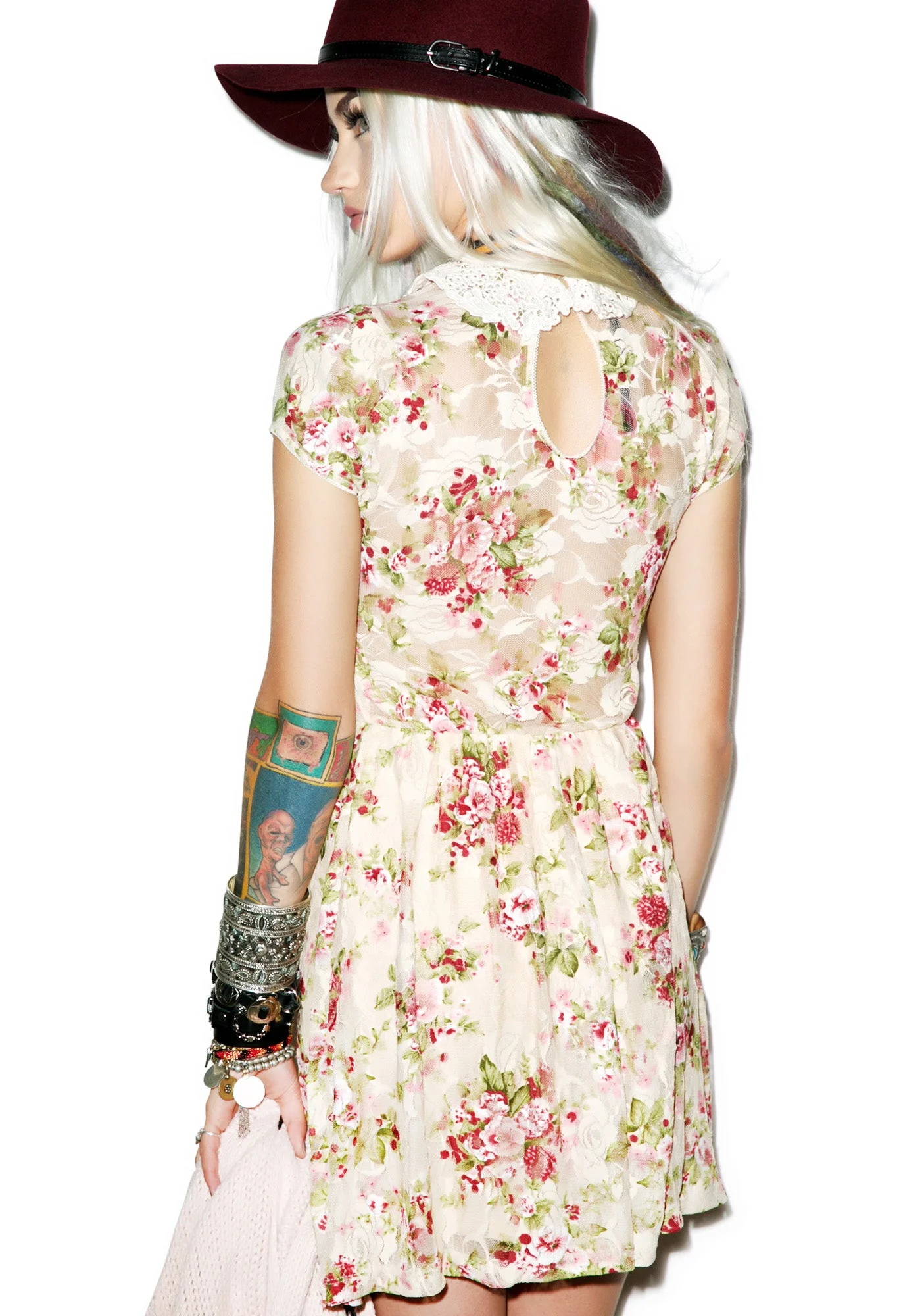 Peter, Paul And Bloody Mary's Baby Doll Dress - Off White - Image 2