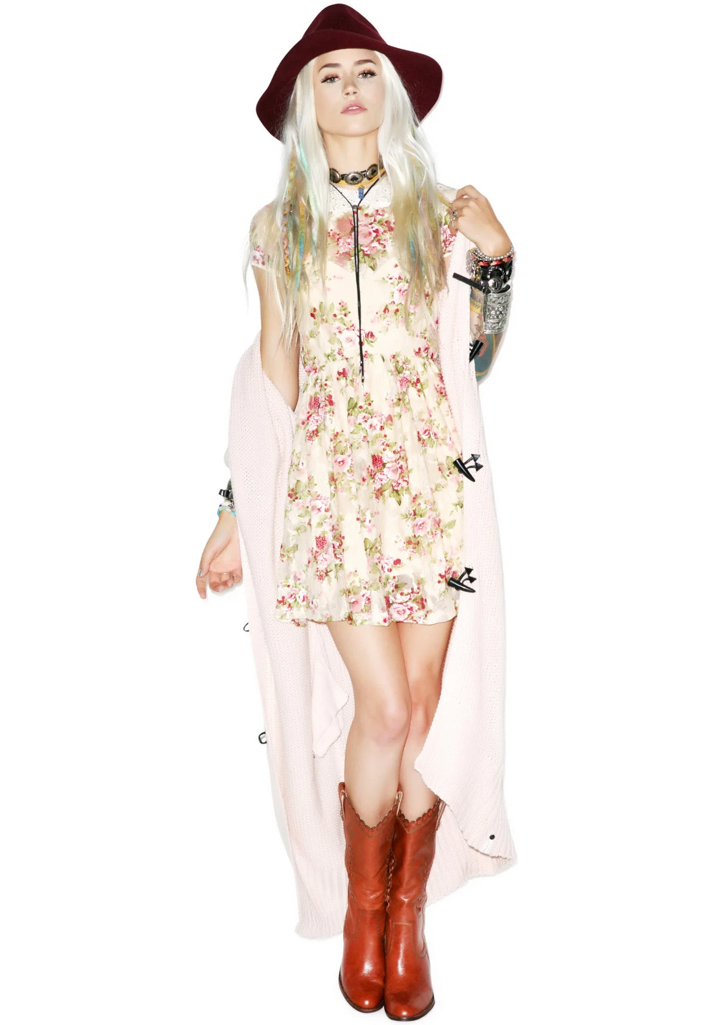Peter, Paul And Bloody Mary's Baby Doll Dress - Off White - Image 5