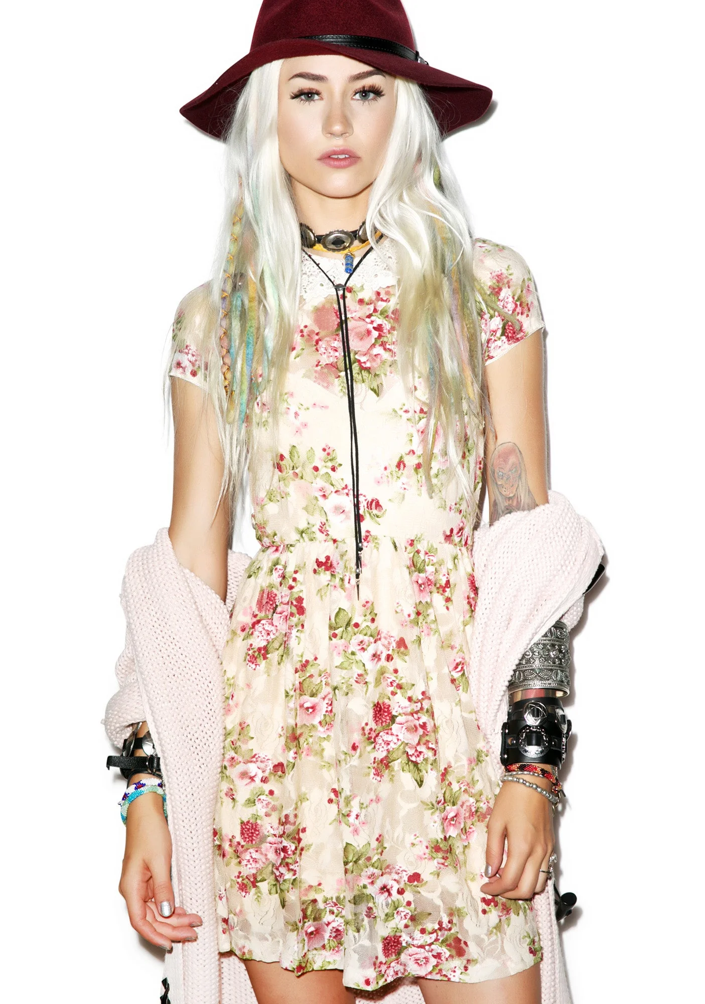 Peter, Paul And Bloody Mary's Baby Doll Dress - Off White - Image 6
