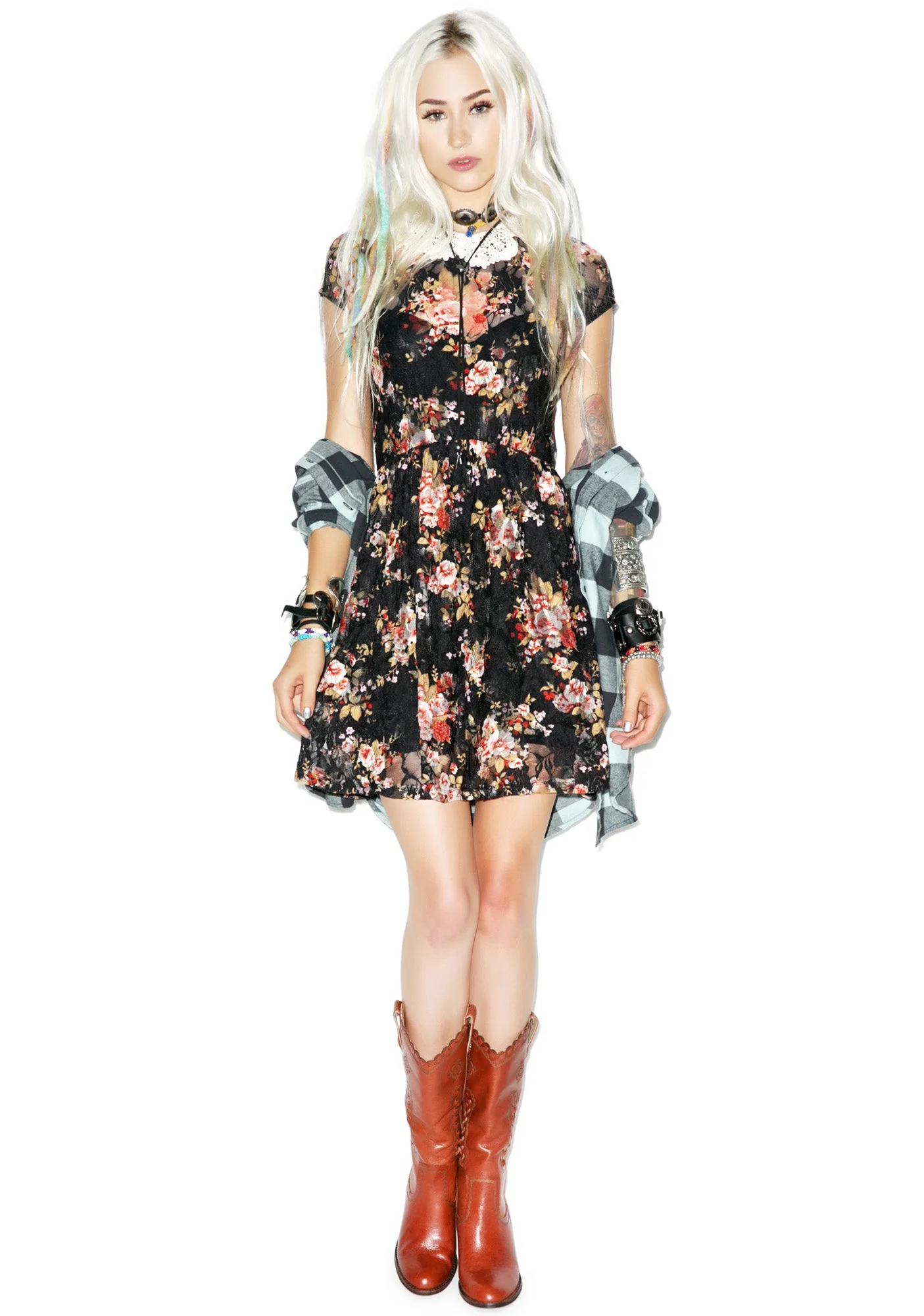 Peter, Paul And Bloody Mary's Baby Doll Dress - Off White - Image 9