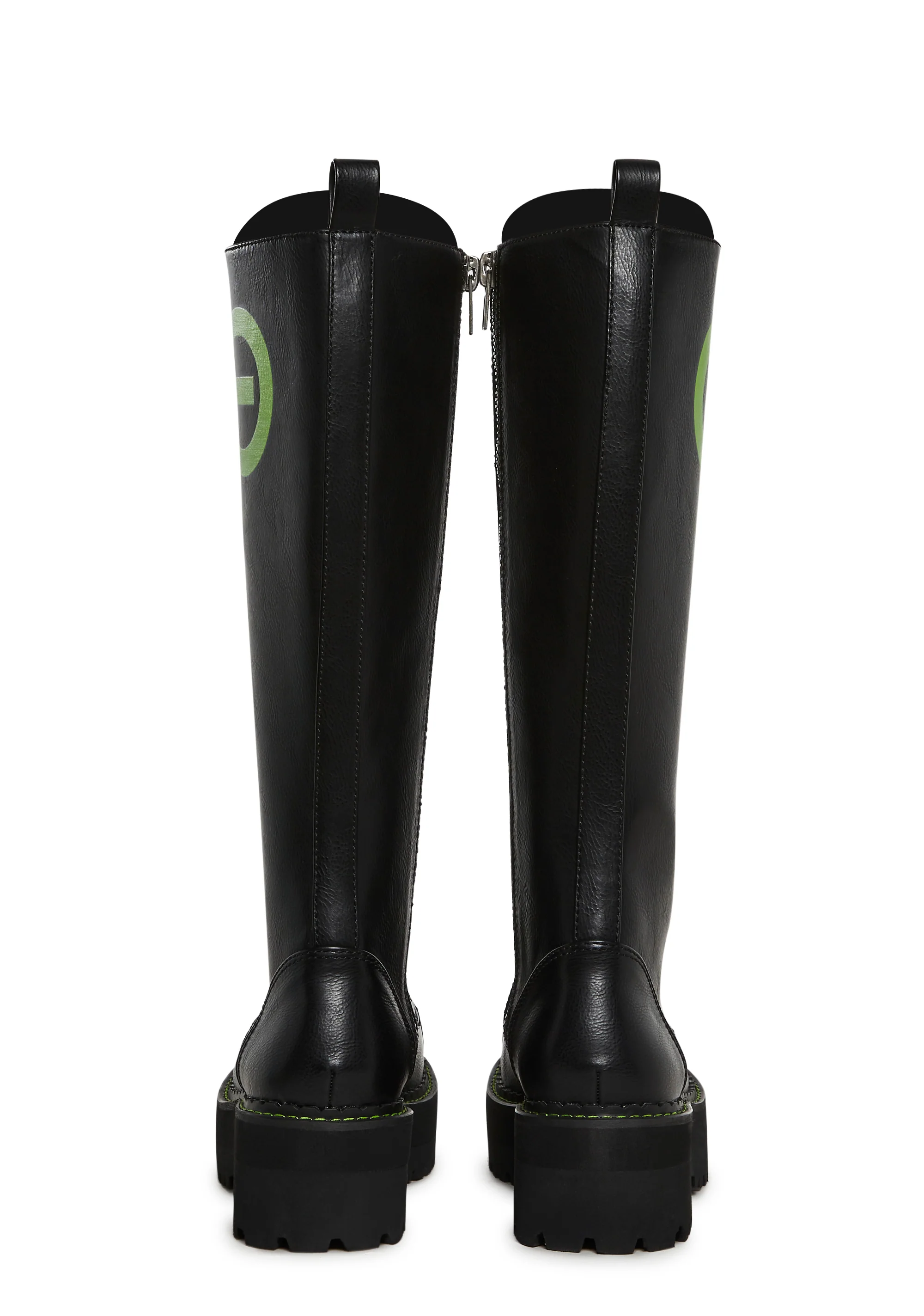 Type O Negative Steel Toe Lifted Combat Boots - Image 4