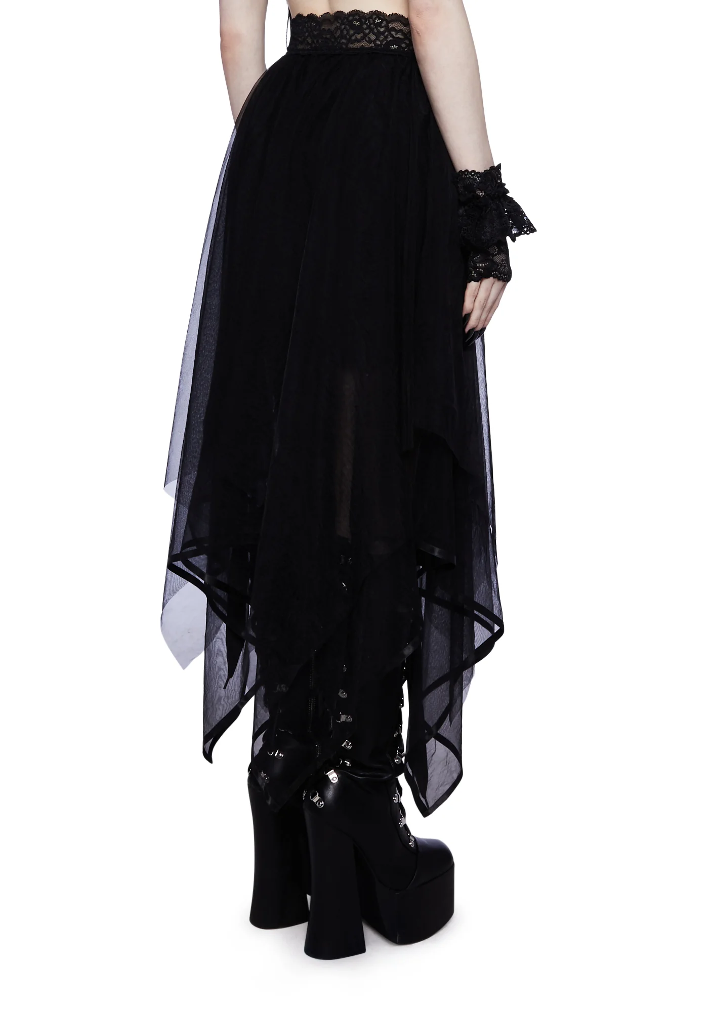 Phantom Devotion Midi Skirt - Image 4