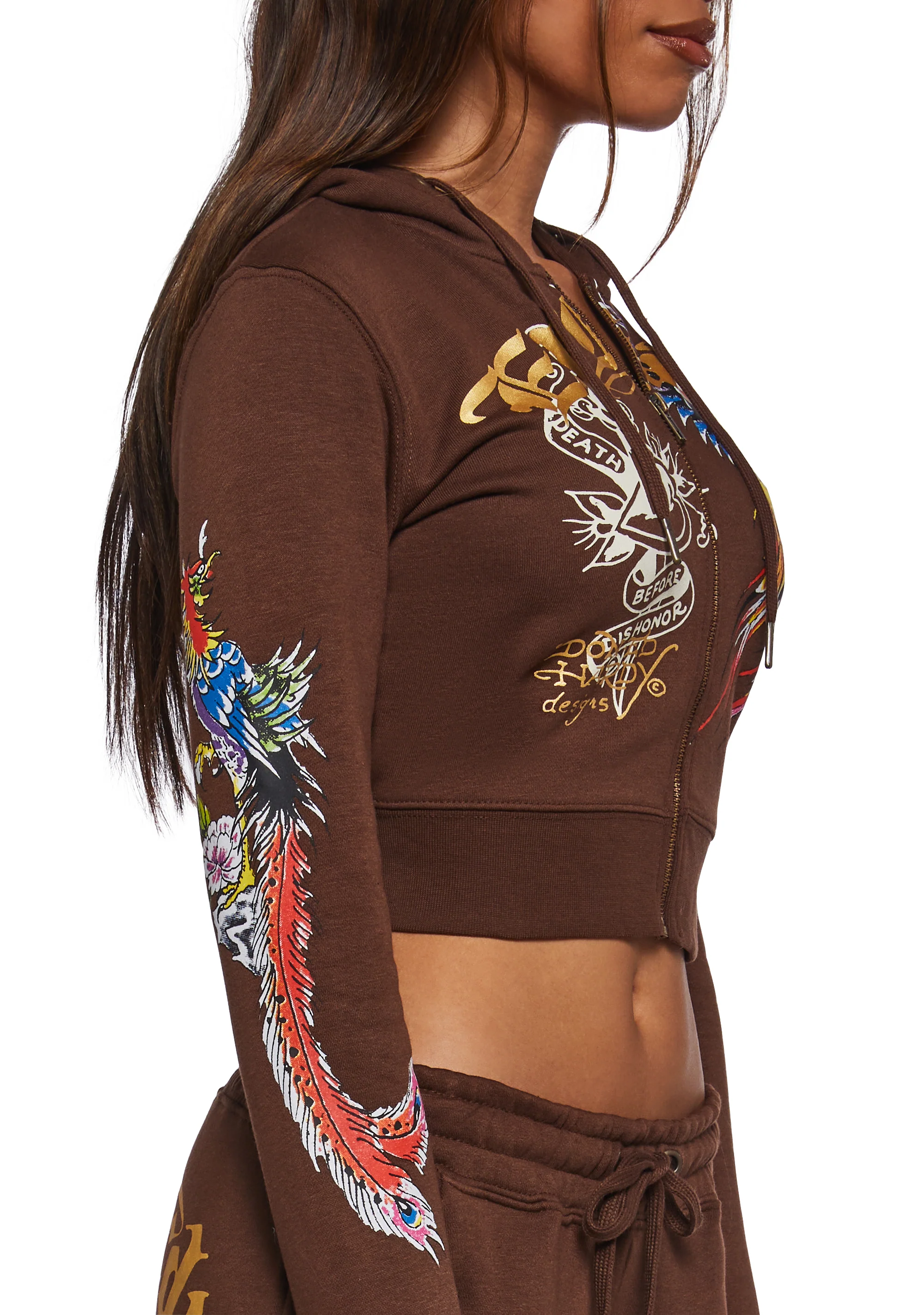Phoenix Zip Front Hoodie - Image 5