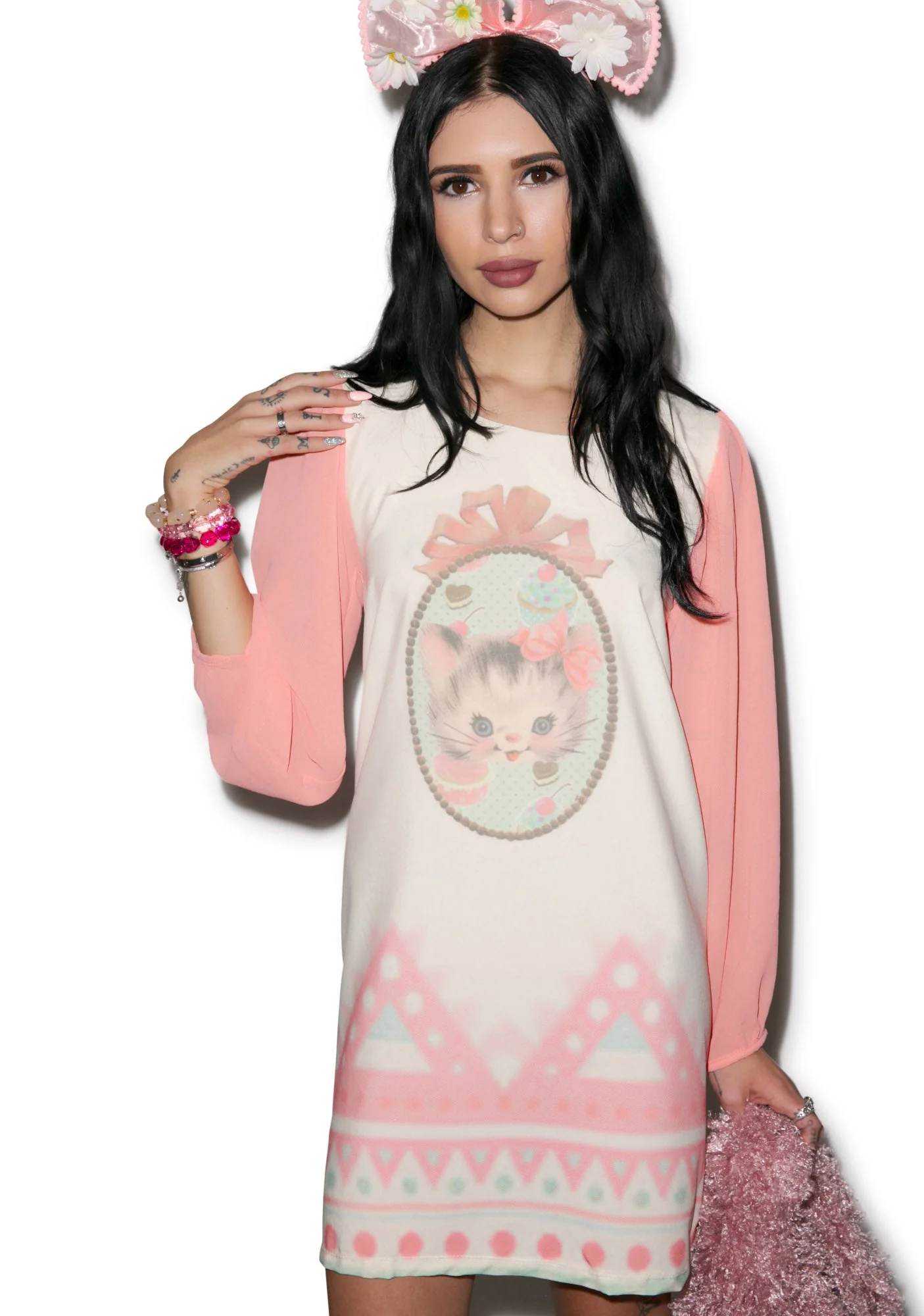 Picture Purfect Dress - Light Pink - Image 9