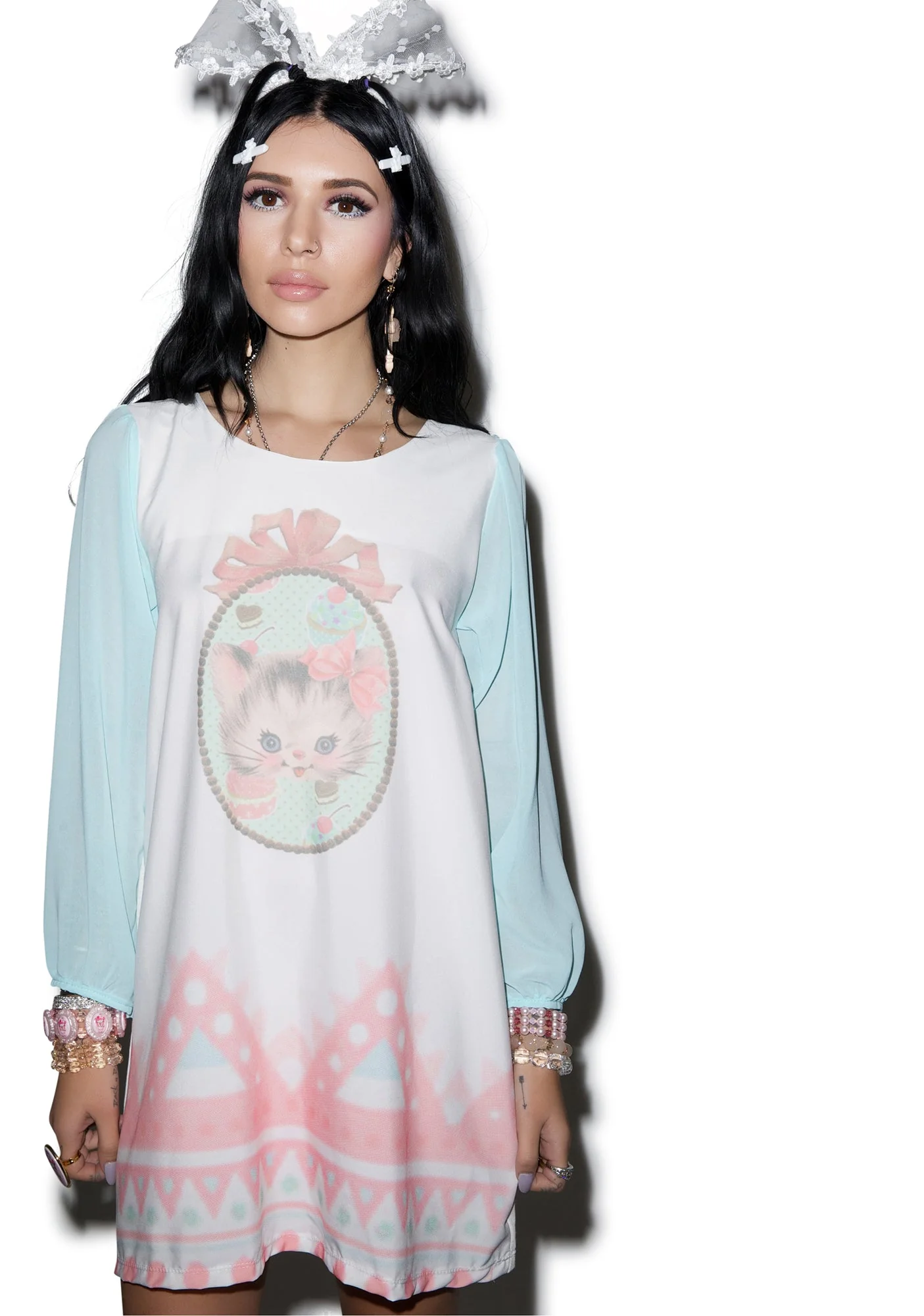 Picture Purfect Dress - Light Blue - Image 12