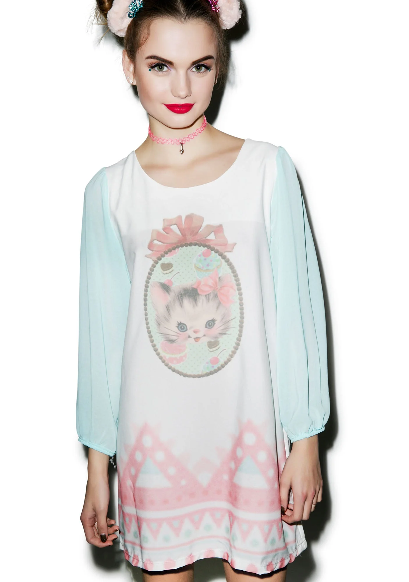 Picture Purfect Dress - Light Blue - Image 20