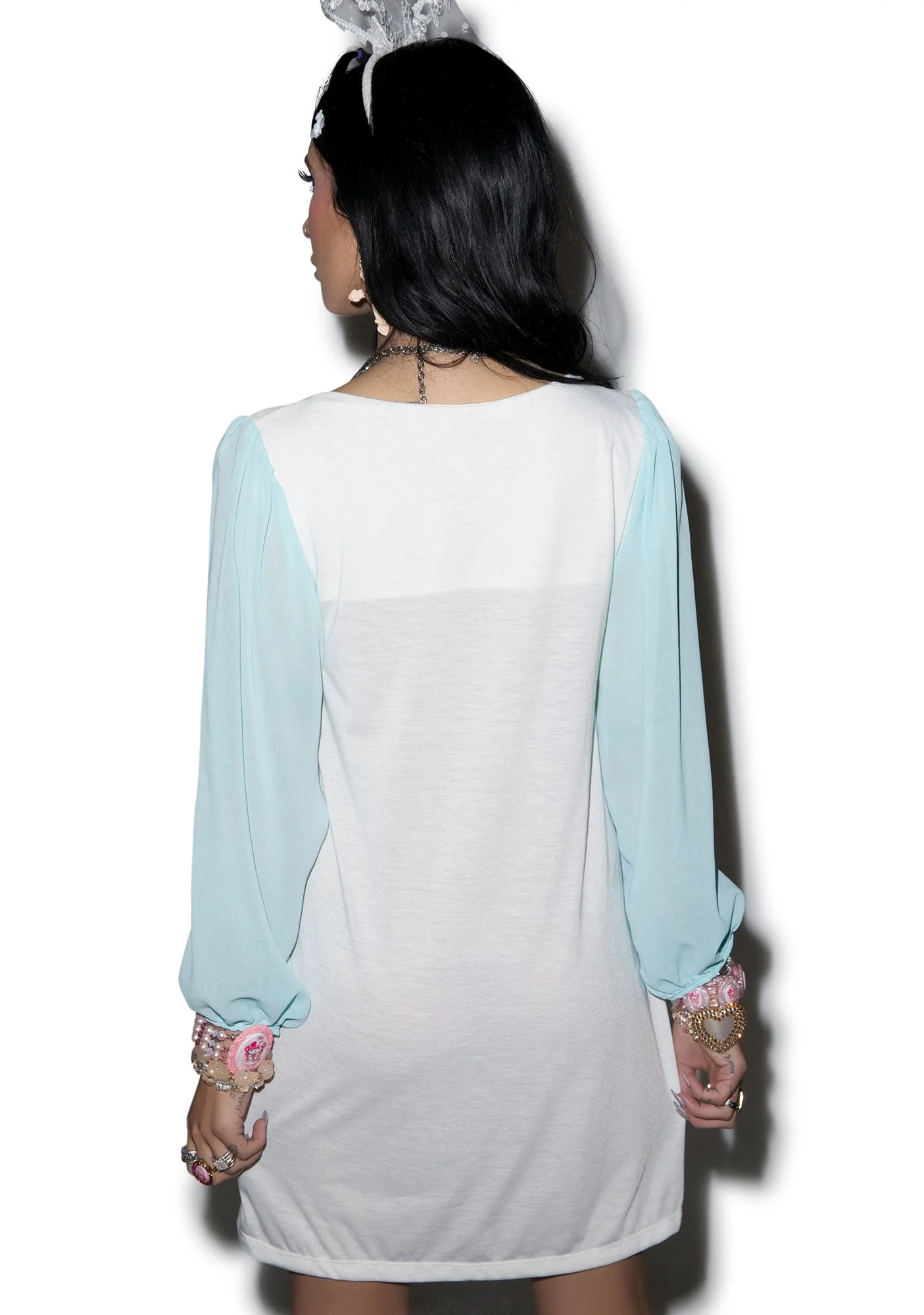 Picture Purfect Dress - Light Blue - Image 25