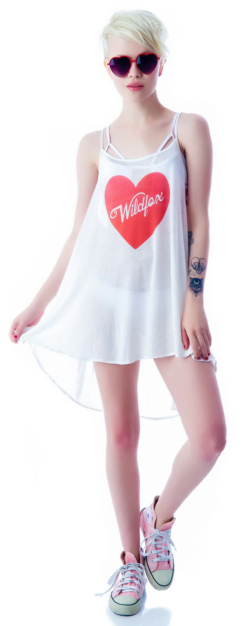 Pin-Up Heart Bell's Beach Dress - Image 4