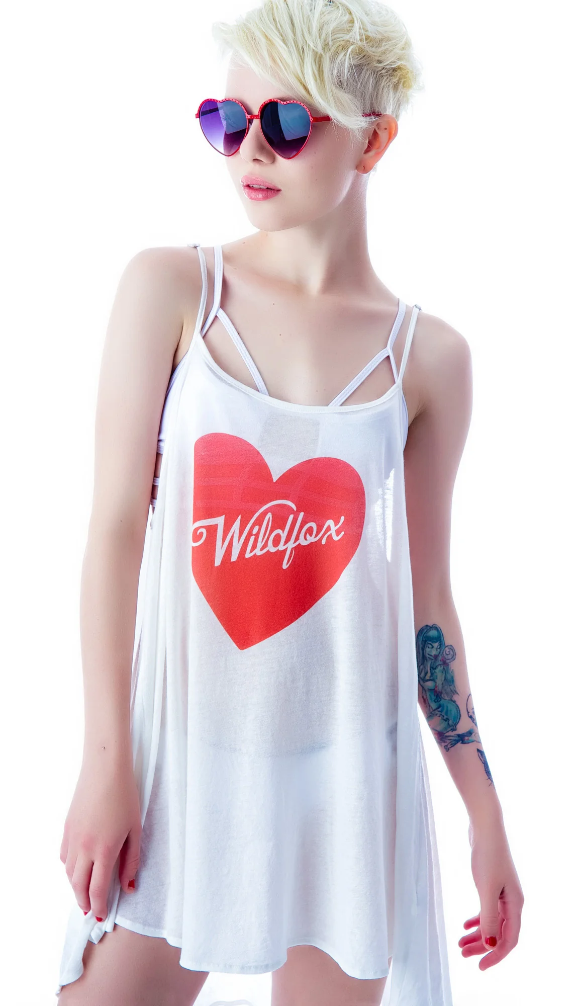 Pin-Up Heart Bell's Beach Dress - Image 5