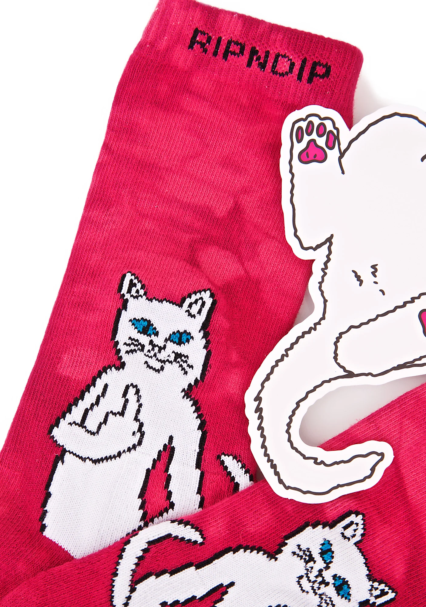 Pink Catfish Socks - Image 3
