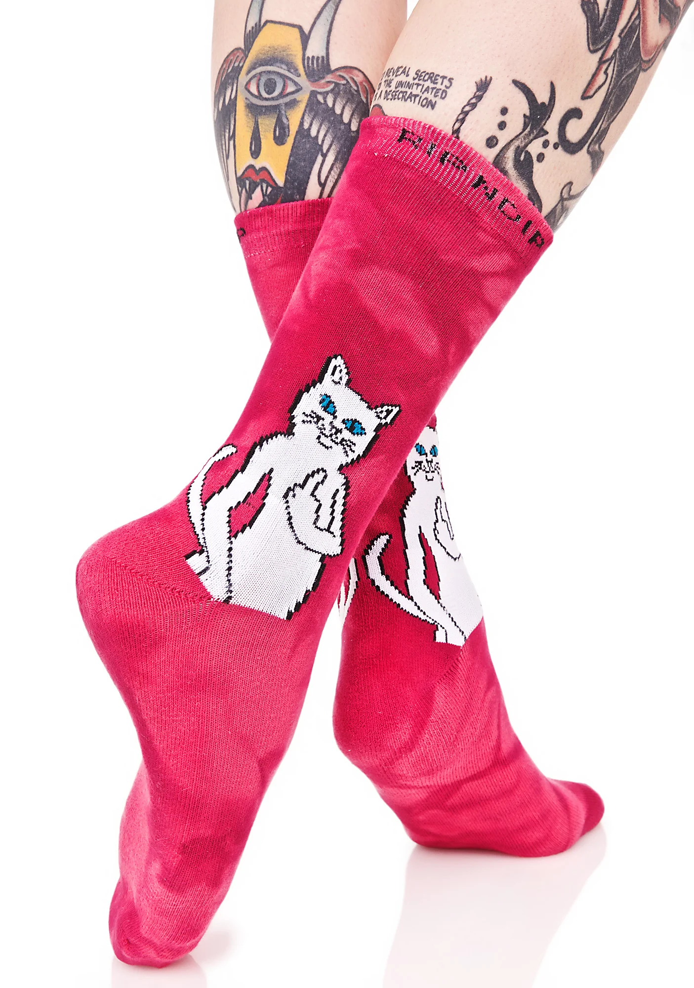 Pink Catfish Socks - Image 5