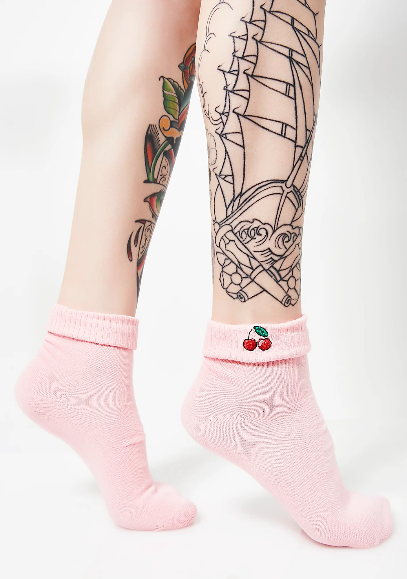 Pink Cherry Socks - Image 5