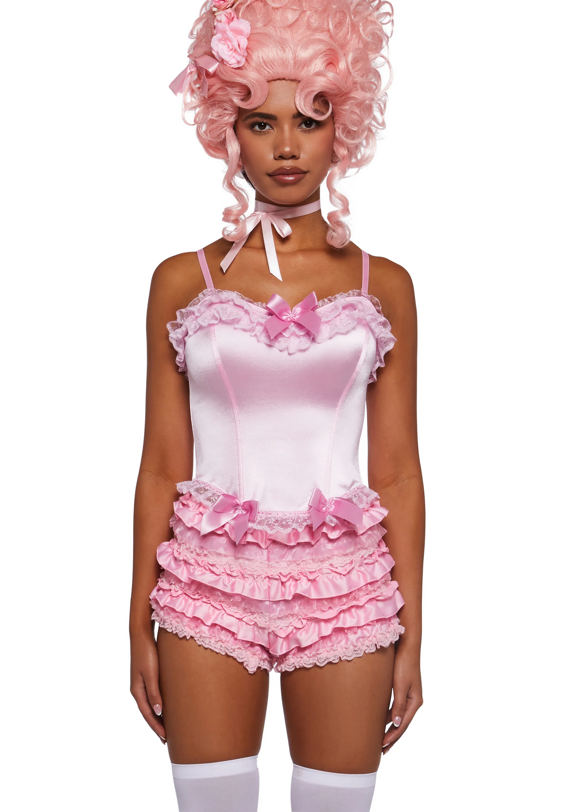 Romantic Age Corset Top - Pink - Image 5