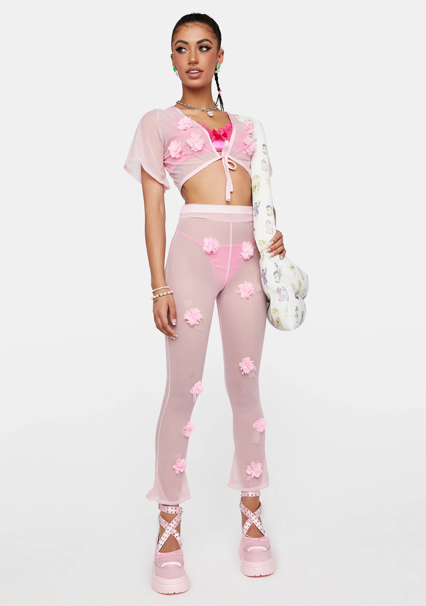 Pink Daisy Top - Image 3