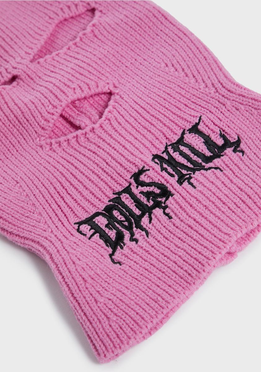 Pink DK Logo Ski Mask - Image 3