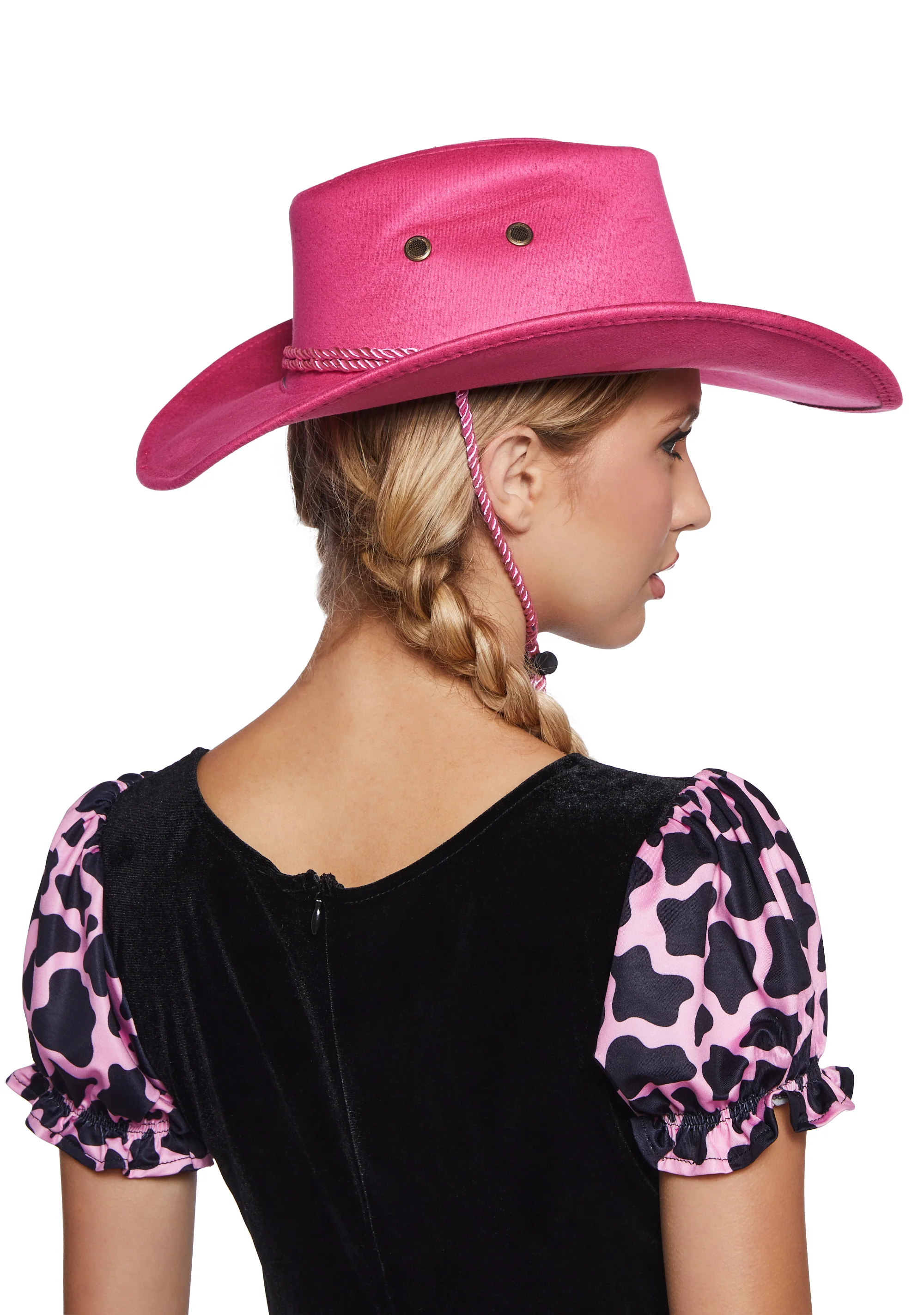 Pink Old Town Cowboy Hat - Image 3